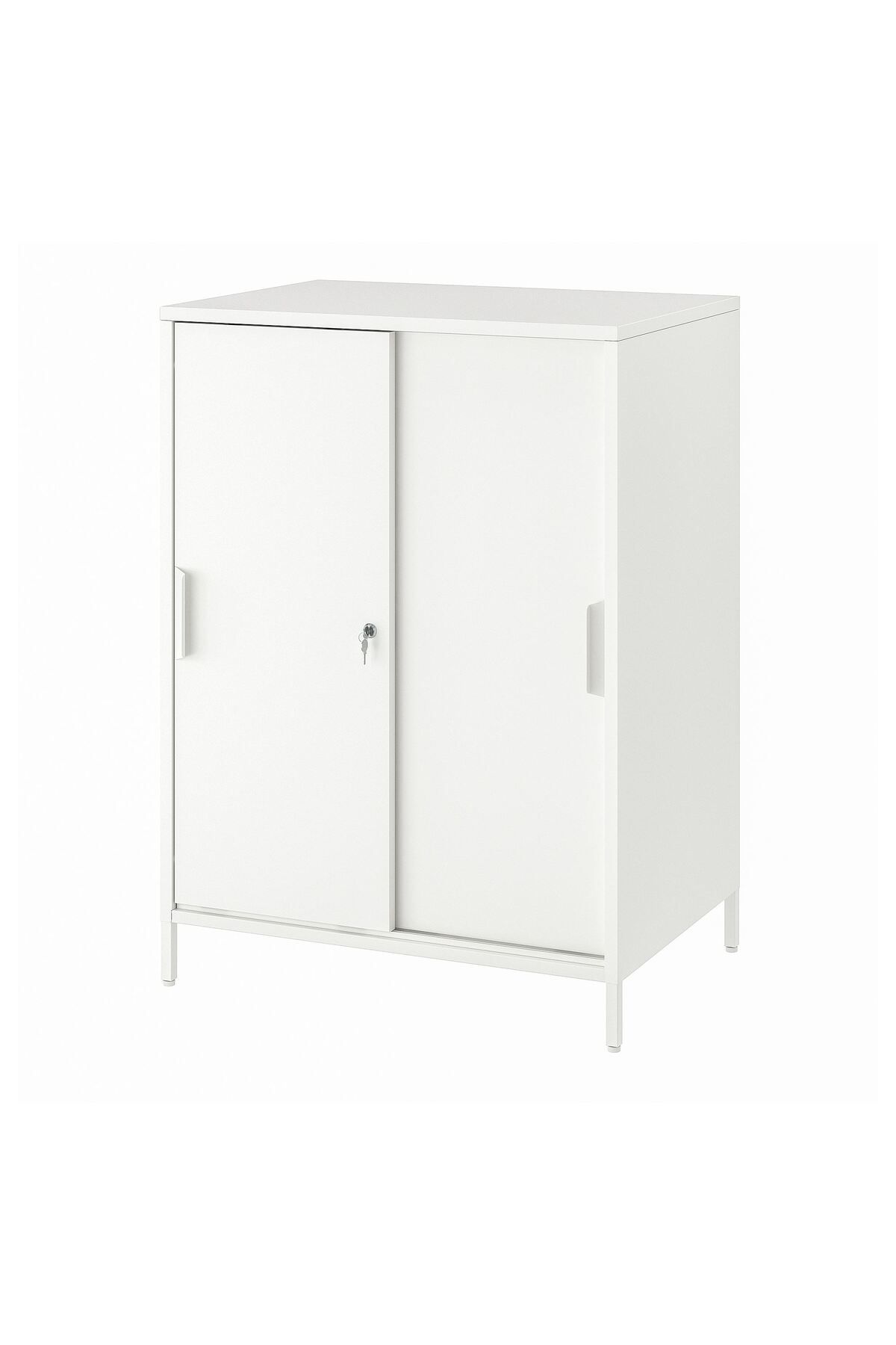 IKEA sürgü kapaklı dolap, beyaz, 80x110 cm