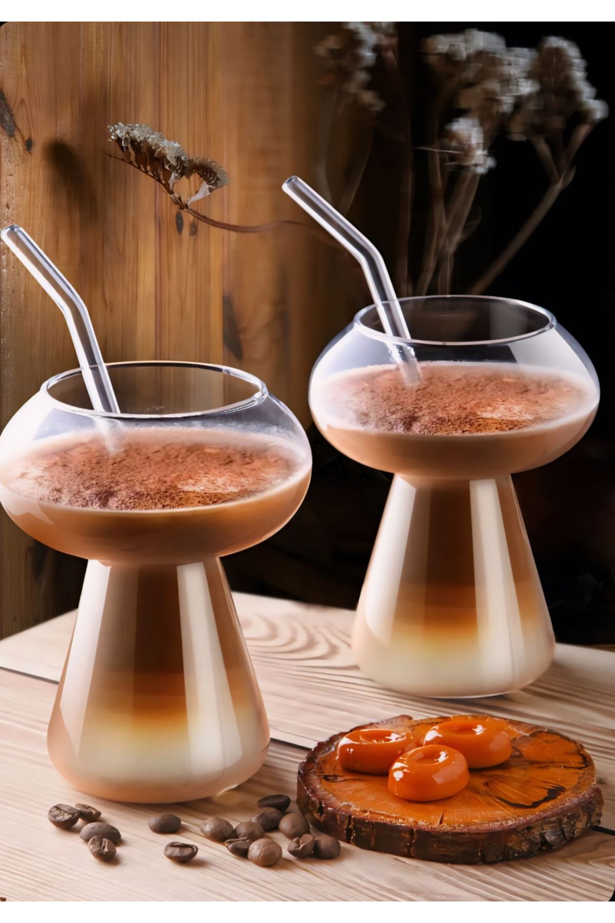 Mi-ÇA HOME 1 Adet Mantar Stil Isıya Dayanıklı Borosilikat Bardak | Pinterest Kahve Sunum Meşrubat Bardağı