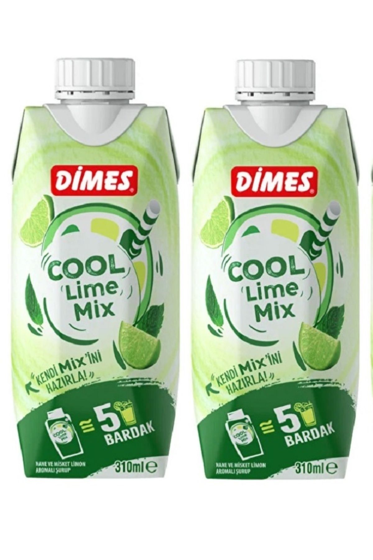 Dimes Cool Lime Mix 310 ml 2'li Paket