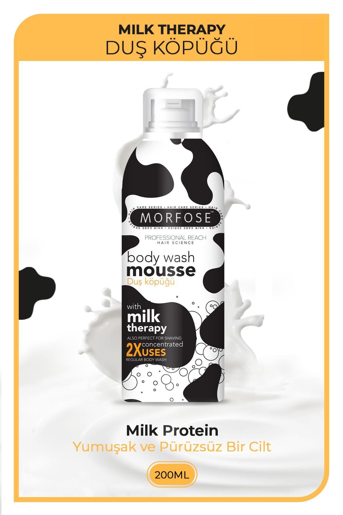 Morfose Milk Therapy Vücut Duş Köpüğü 200 ml