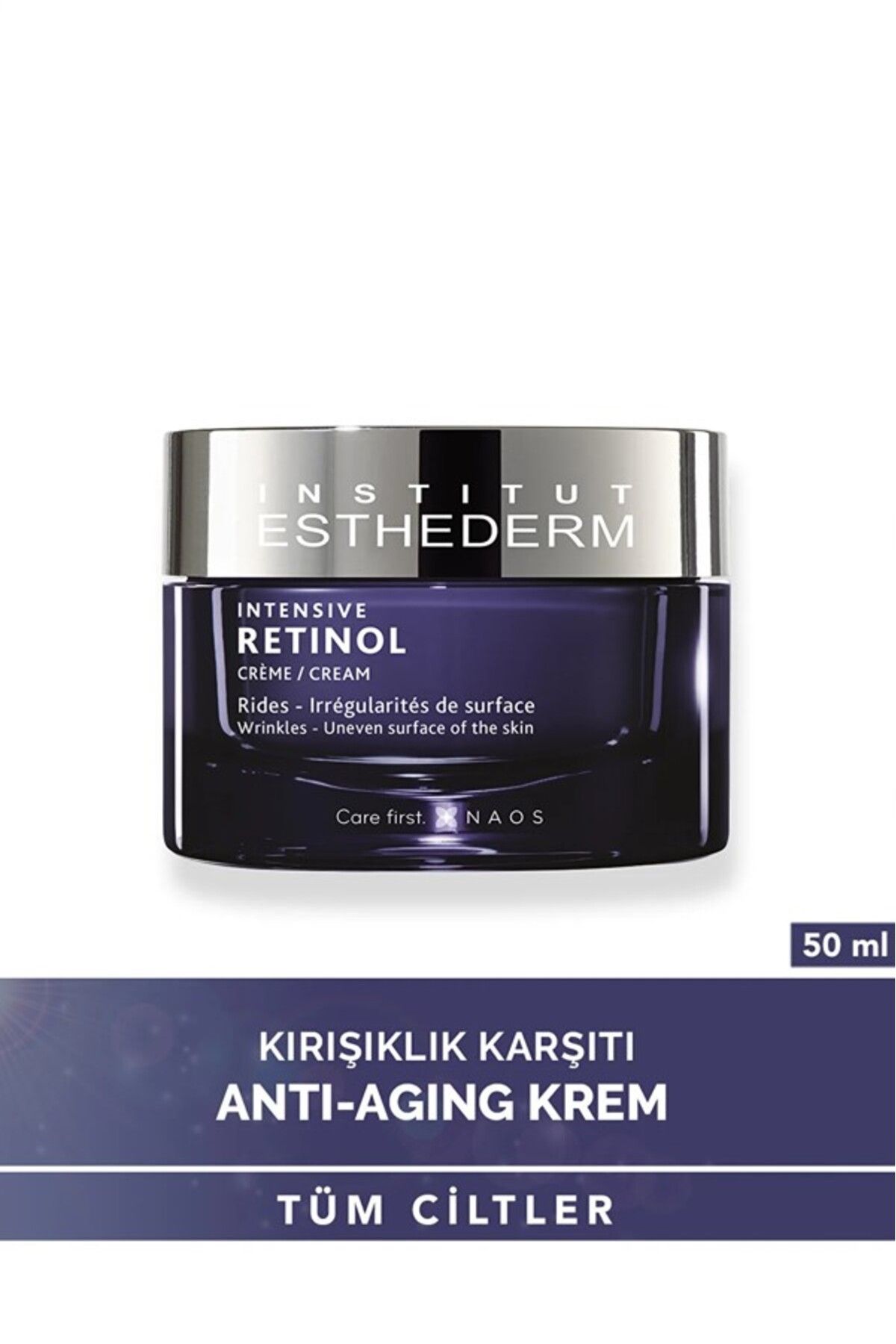 INSTITUT ESTHEDERM Intensive Retinol Cream Kırışıklık Karşıtı Nemlendirici Krem 50 ml