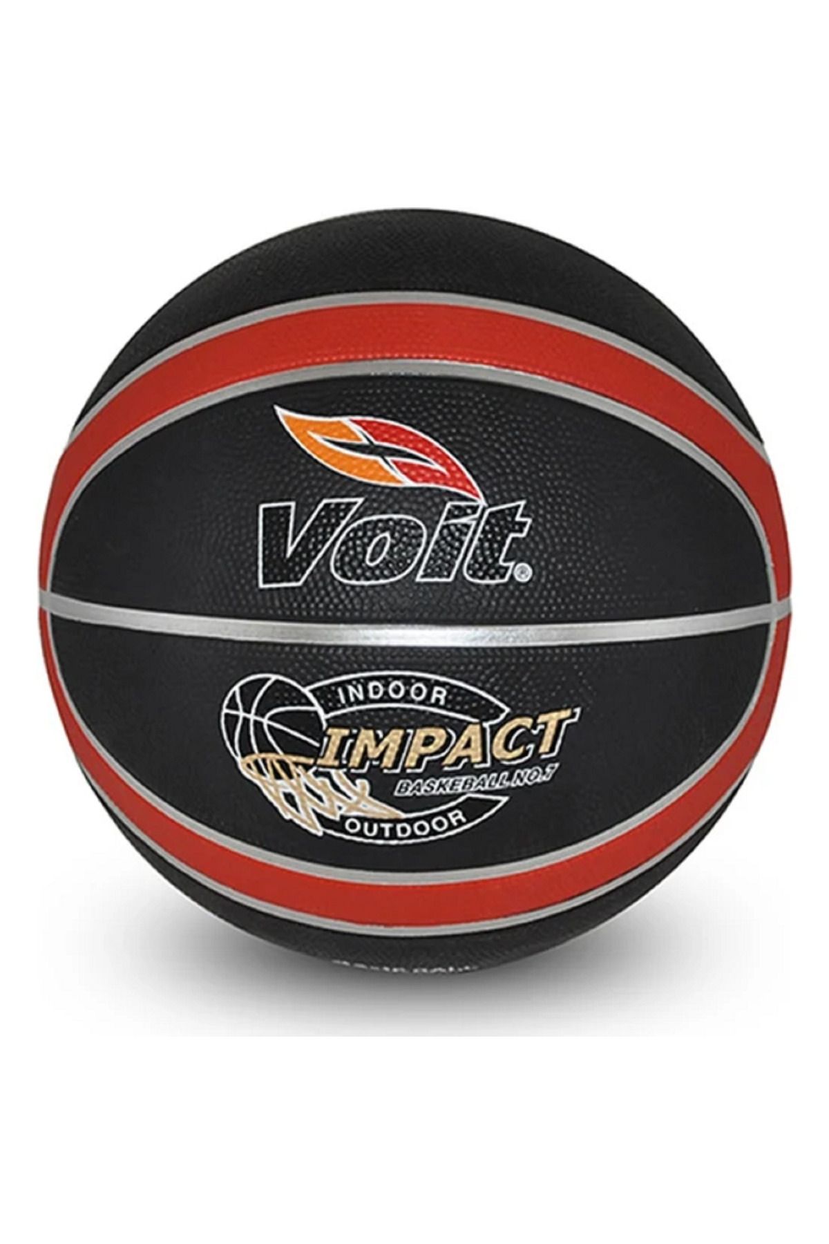 Voit Impact Basketbol Topu N7 Syh-krmz