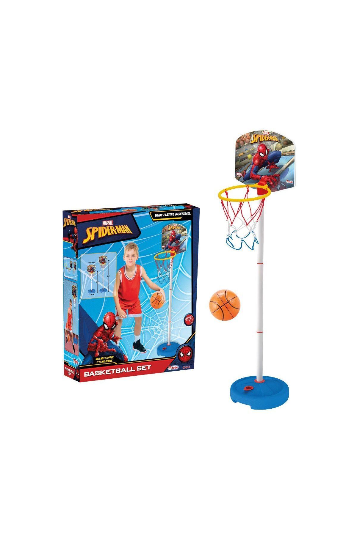 Genel Markalar Art002 C01 03653 Dede Spiderman Küçük Ayaklı Basket Potası Bernami Yeni