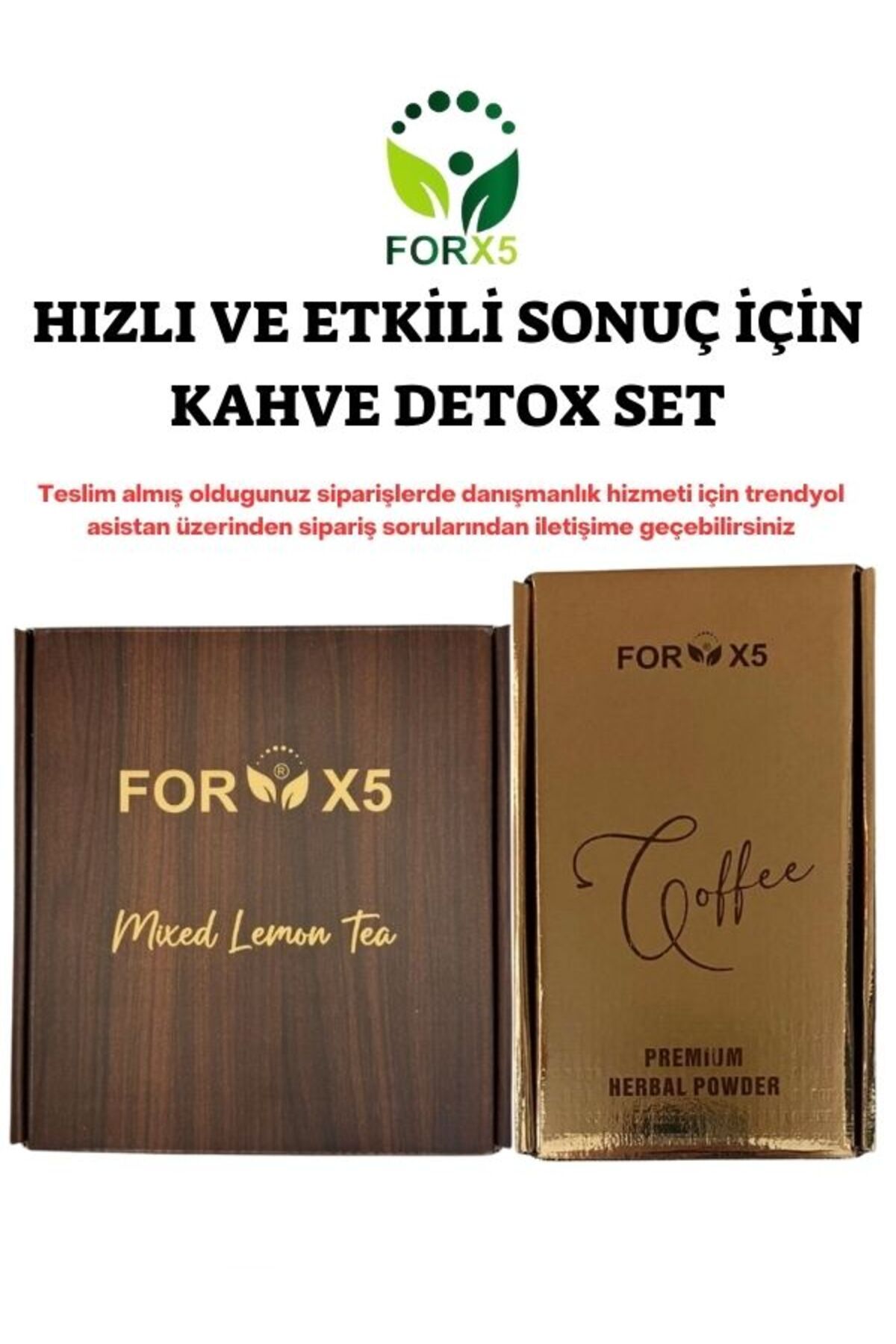 FORX5 COFFEE & FORX5 DETOX SET