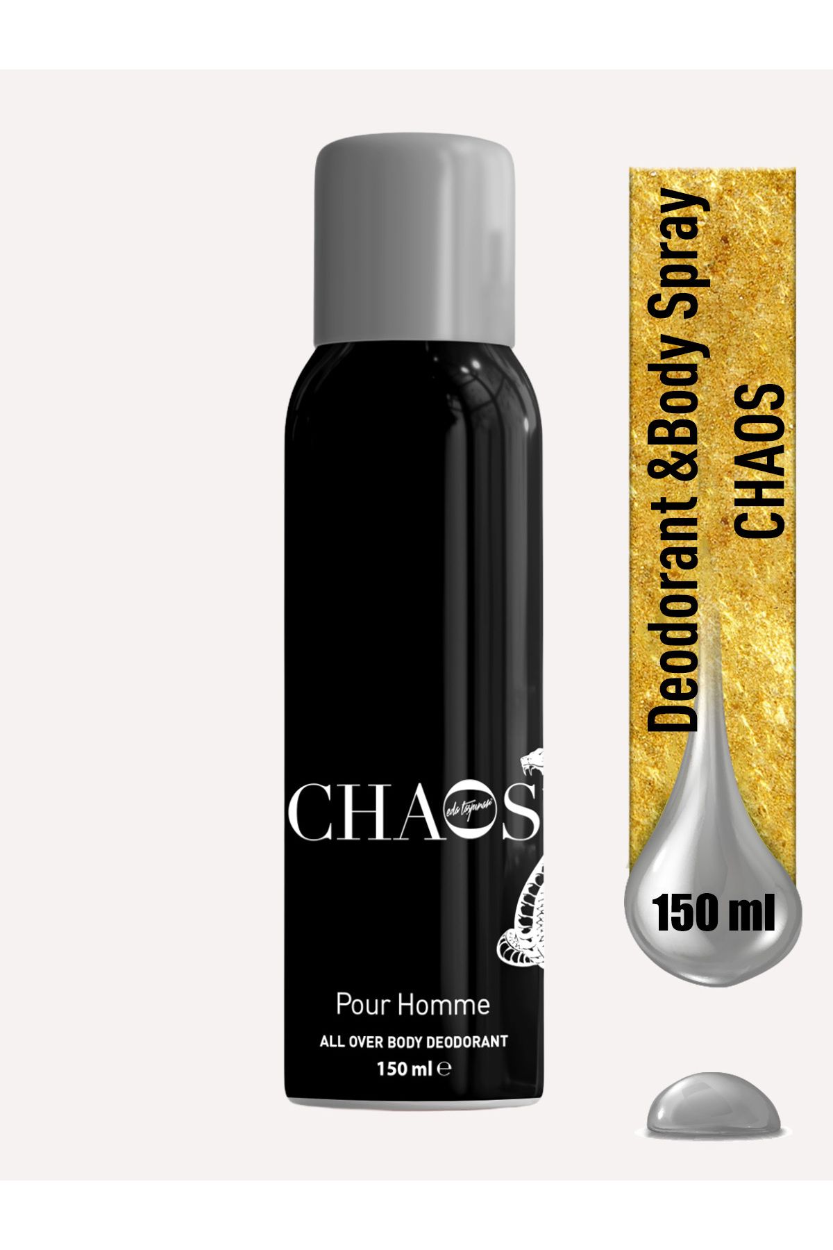 Eda Taşpınar Chaos Erkek Deodorant - 150 ml (EGX97)