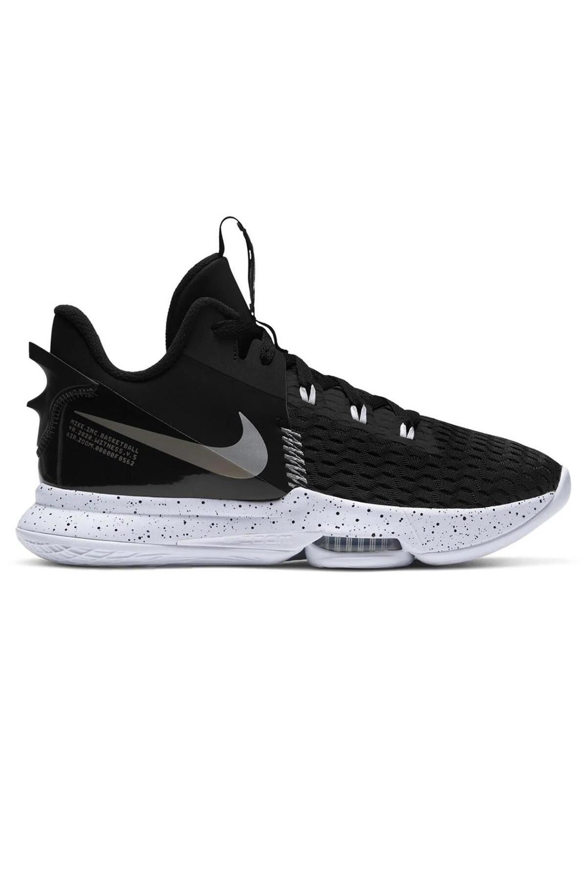 Nike Lebron Witness 5 Basketball Shoes Black Basketbol Ayakkabısı Siyah