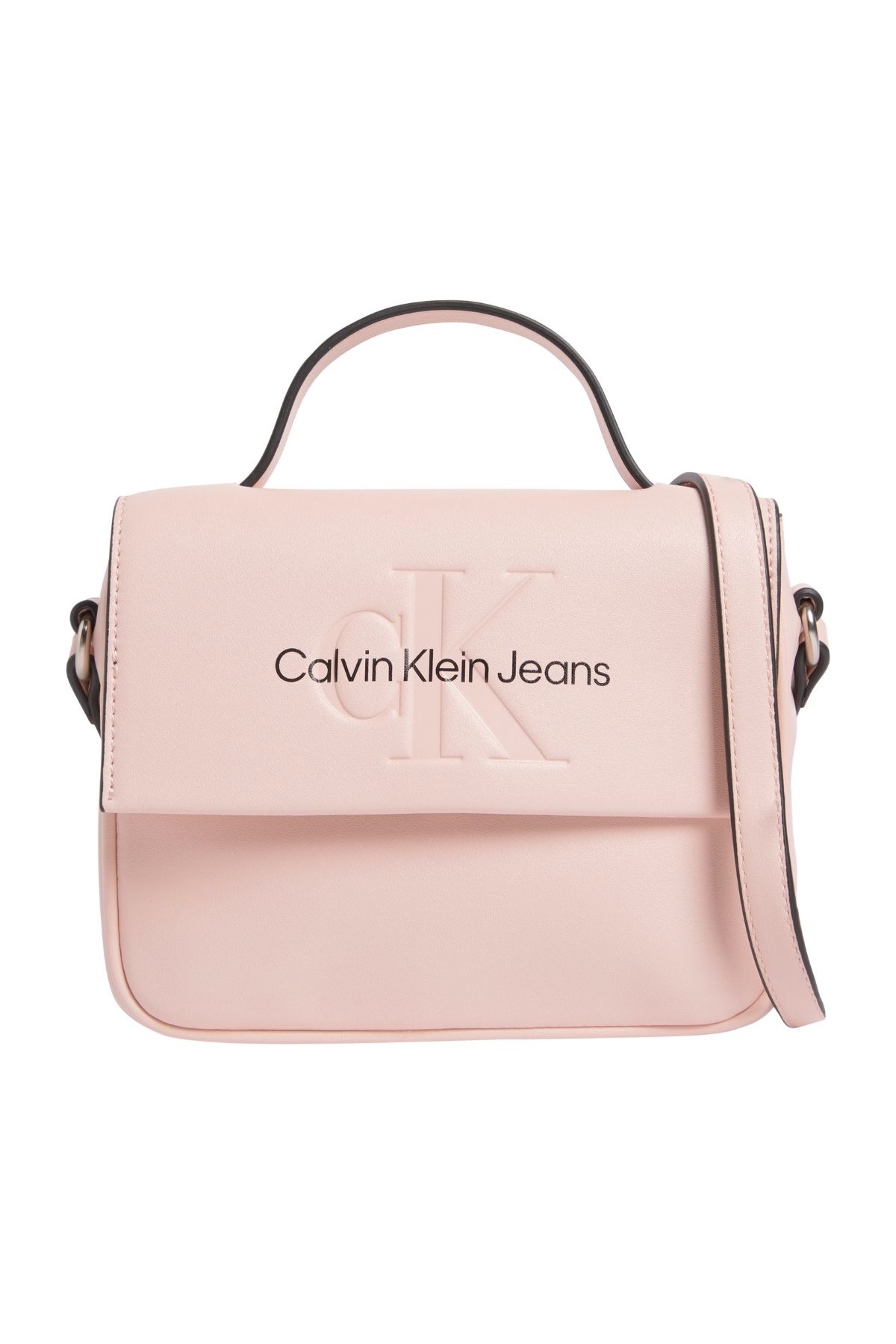 Calvin Klein Kadın Marka Logolu Şık Tasarımlı Omuz Çanta Pembe Omuz Çantası K60k610829-tft