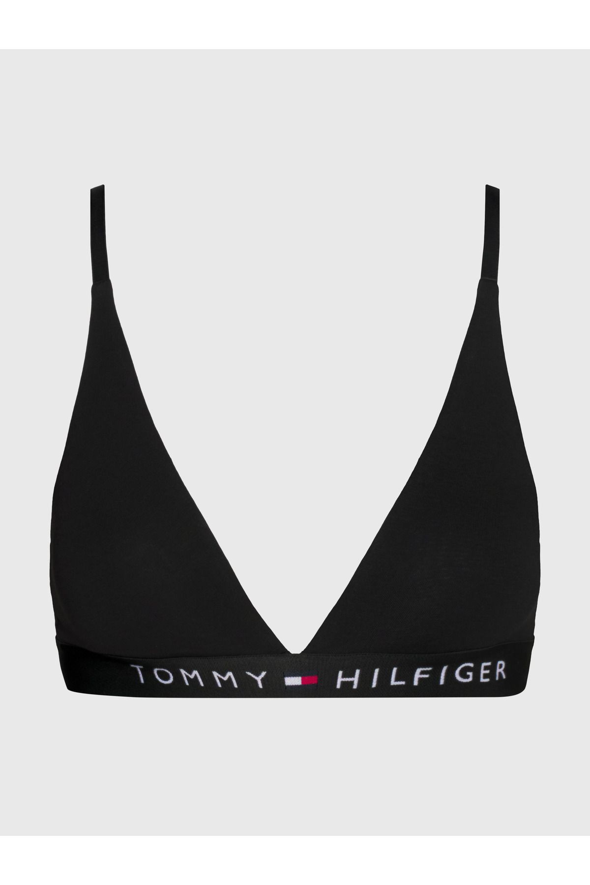 Tommy Hilfiger Kadın Marka Logolu Streç Organik Pamuklu  Elastik Alt Bantlı Ayarlanabilir Askılı Arkadan Kopçalı As