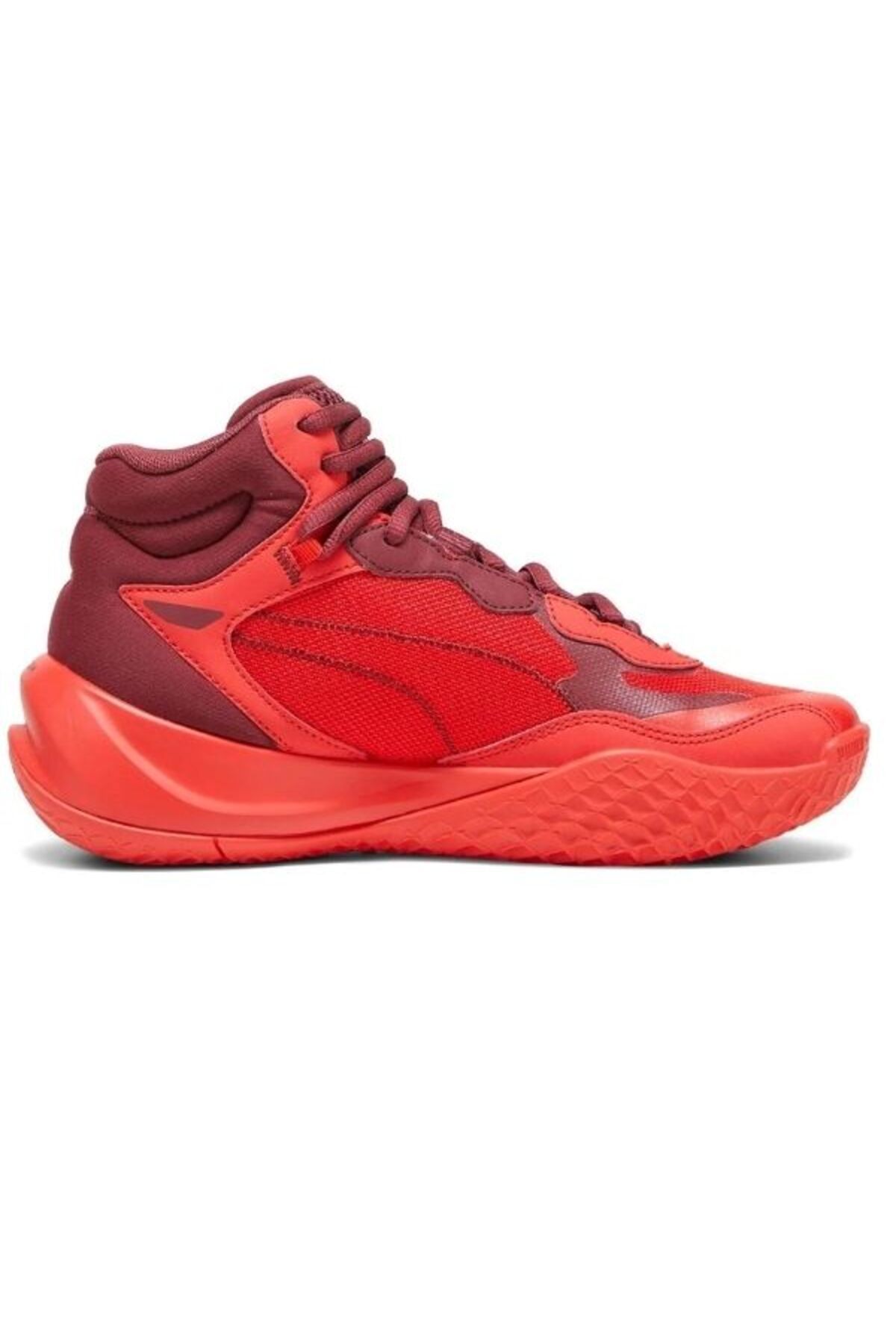 Puma Çocuk Basketbol Ayakkabısı Playmaker Pro Mid Jr Red Blast-fiery Red 37833013