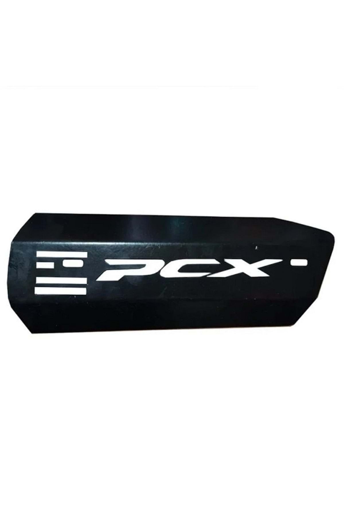 Honda PCX 150 2021-2023 Uyumlu Eksoz Koruma Demiri Siyah