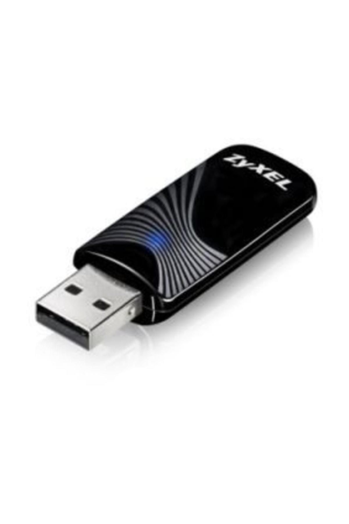 Zyxel NWD6505 AC600 2.4GHz&5GHz Kablosuz Dual Band AC 600Mbps USB Adaptör
