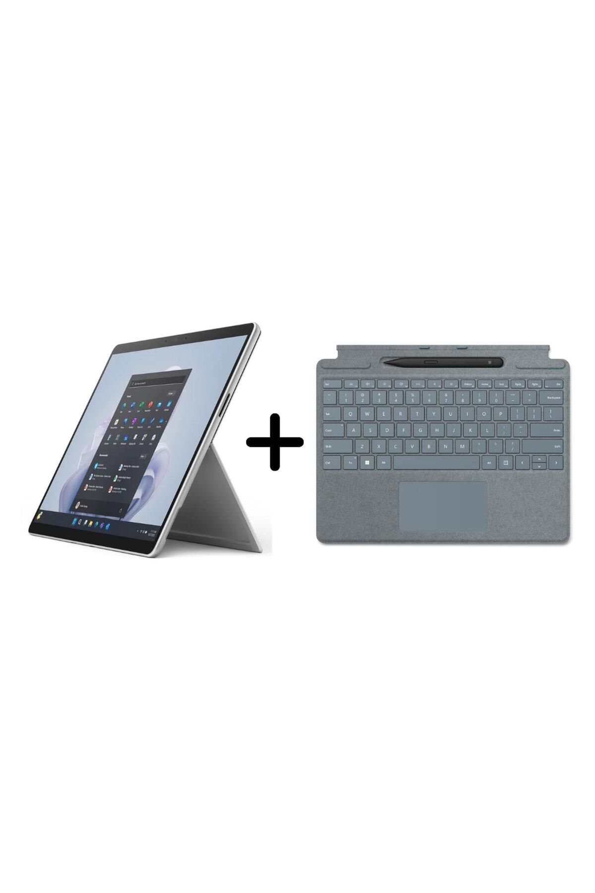 Microsoft Surface Pro 9 Set Intel I7- 13” Touch 16gb- 256gb Us Klavye Ve Pen 2- Win11-1 Yıl Garanti
