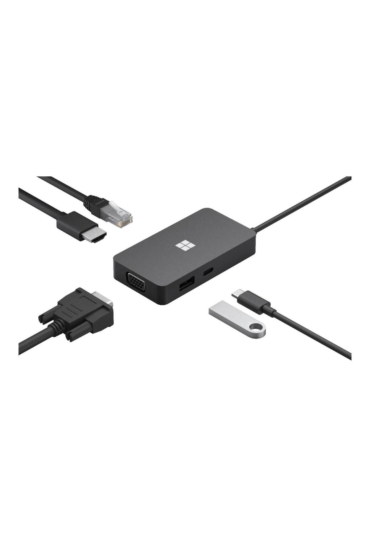 Microsoft – Surface USB-C Travel Hub - Siyah