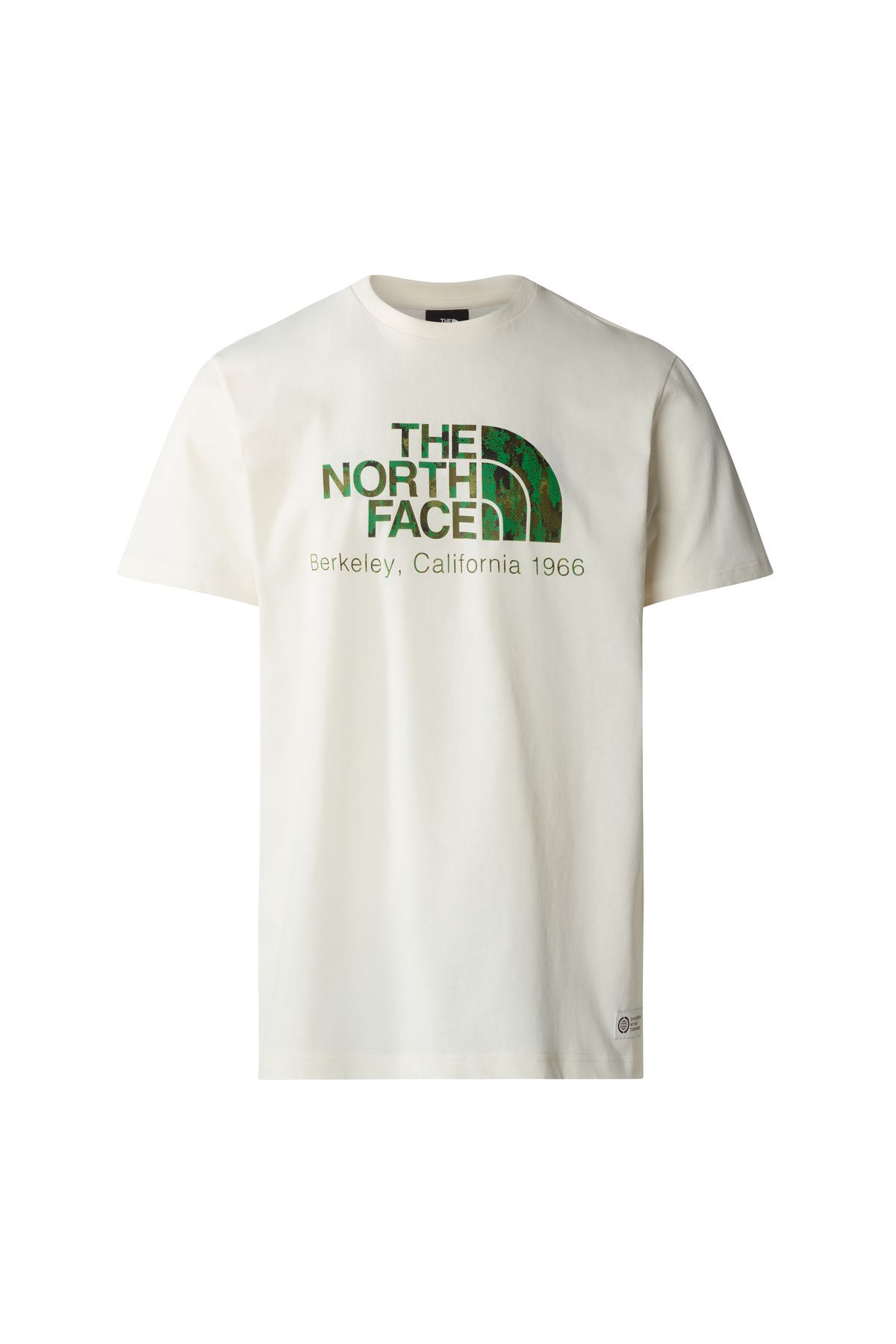 The North Face M Berkeley Calıfornıa S/s Tee- In Scrap Erkek Beyaz Tshirt Nf0a87u5y1o1