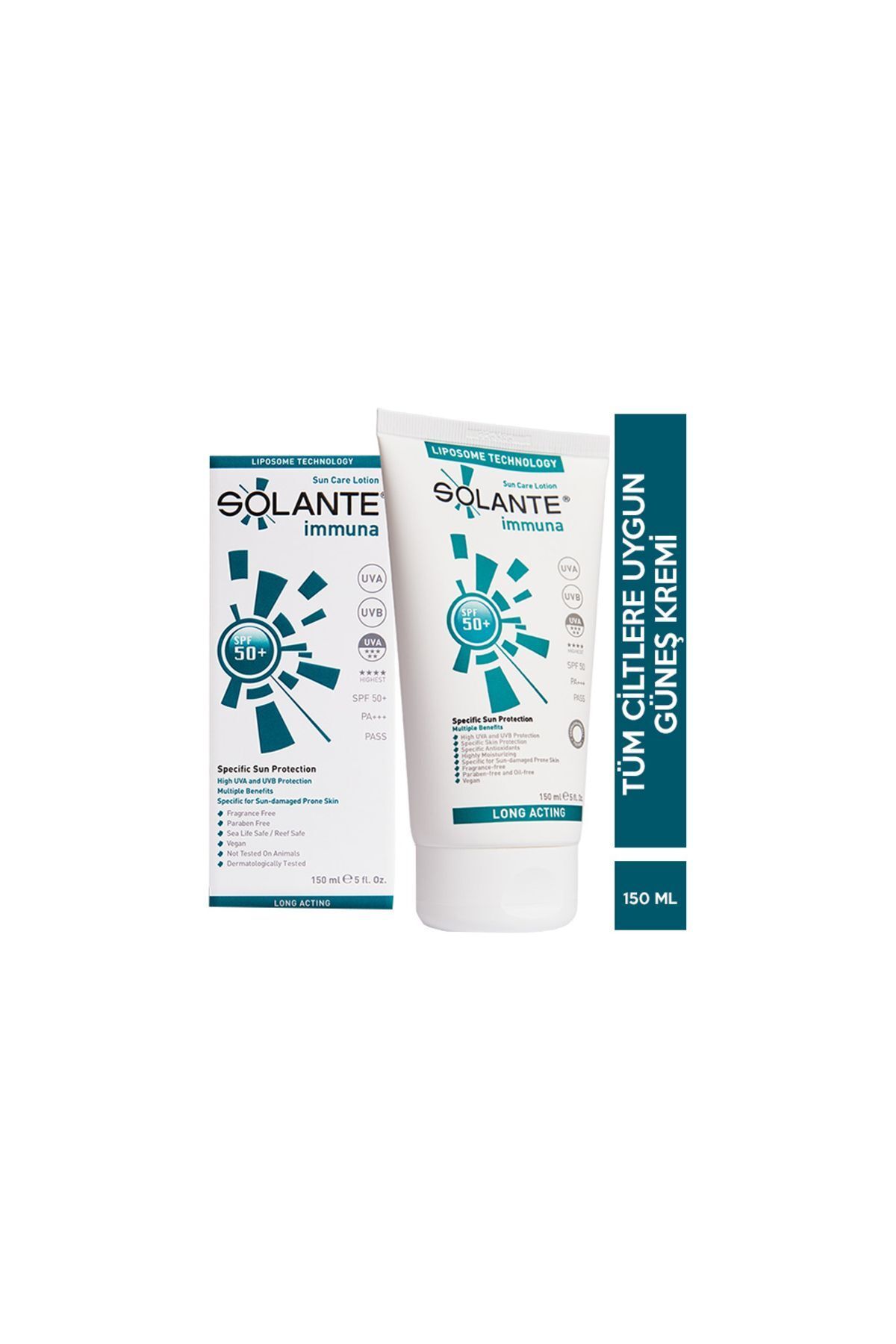 Solante Immuna Sun Care Losyon Spf50 150 ml