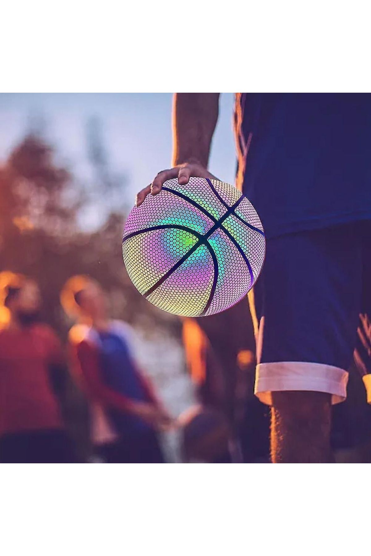 Genel Markalar Holografik Işıklı Basketbol Topu No: 7