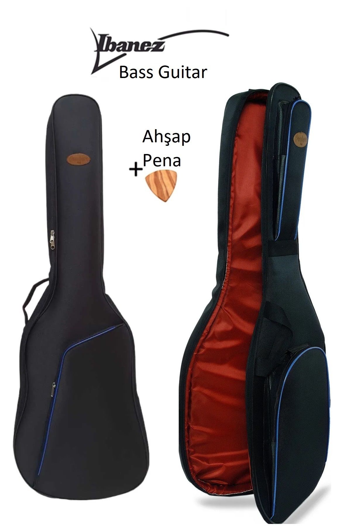 Genel Markalar Profesyonel Ultra Koruma 20 Mm Pedli ibanez Bas Gitar Bass Gigbag Tasima Kılıfı Su Geçirmez