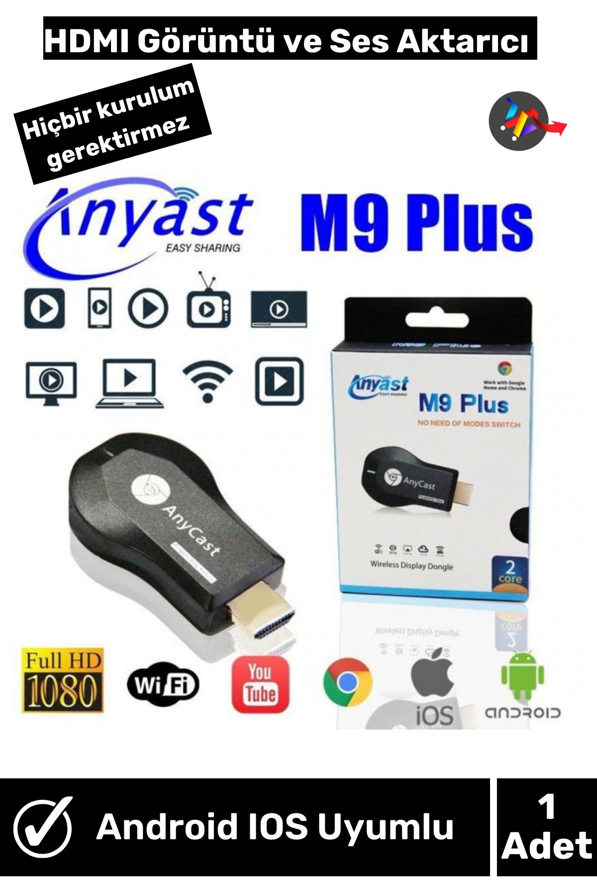 Wintoup M9 Plus Telefon / Televizyon Bağlantı Kurma Kiti