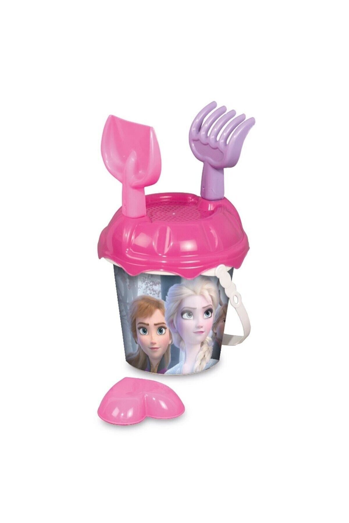 DEDE Pembe Frozen Lisanslı Küçük Kum Kovası Seti Frozen 5'li 3+ Yaş