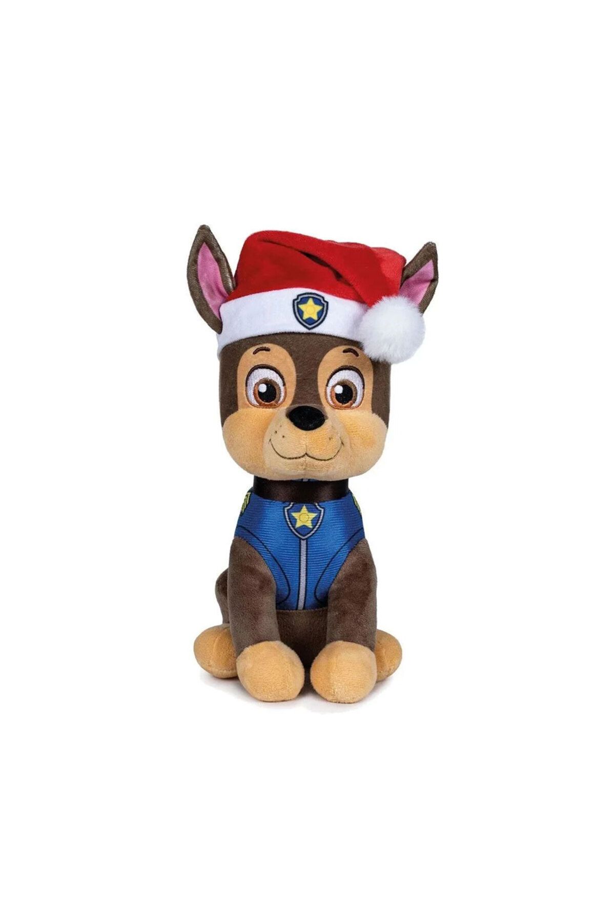 PAW PATROL Yılbaşı Serisi 27 cm Peluş Chase 760022375