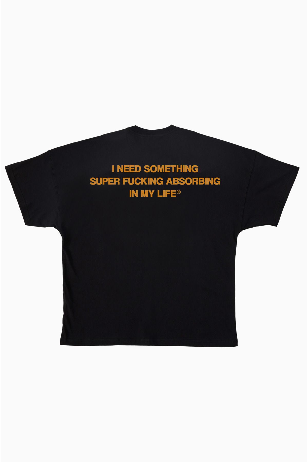 For Fun I Need Something / Drop Shoulder Oversize T-shirt