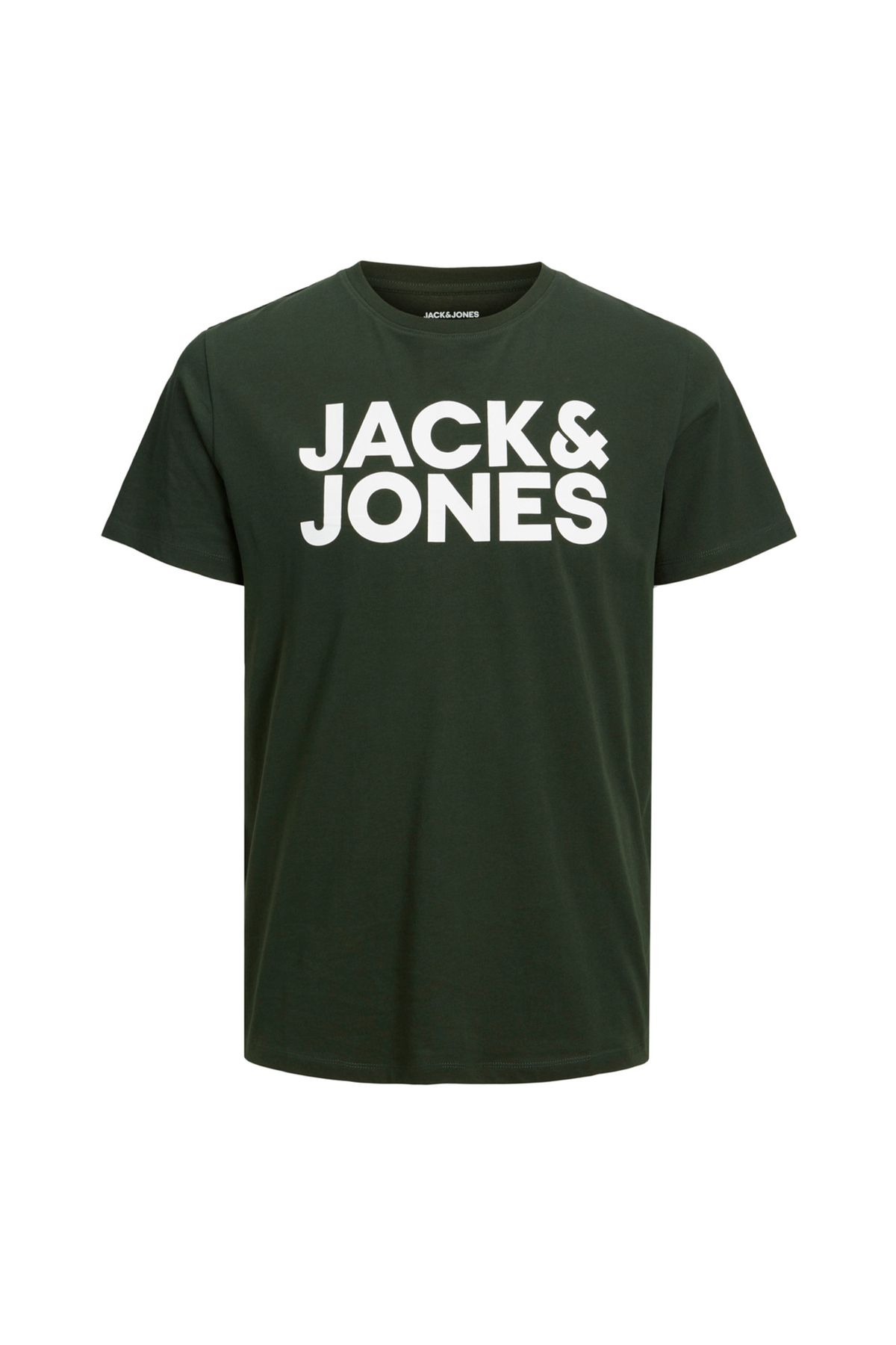 Jack & Jones Yuvarlak Yaka Haki Erkek T-shirt Jjecorp Logo Tee Ss O-neck Noos
