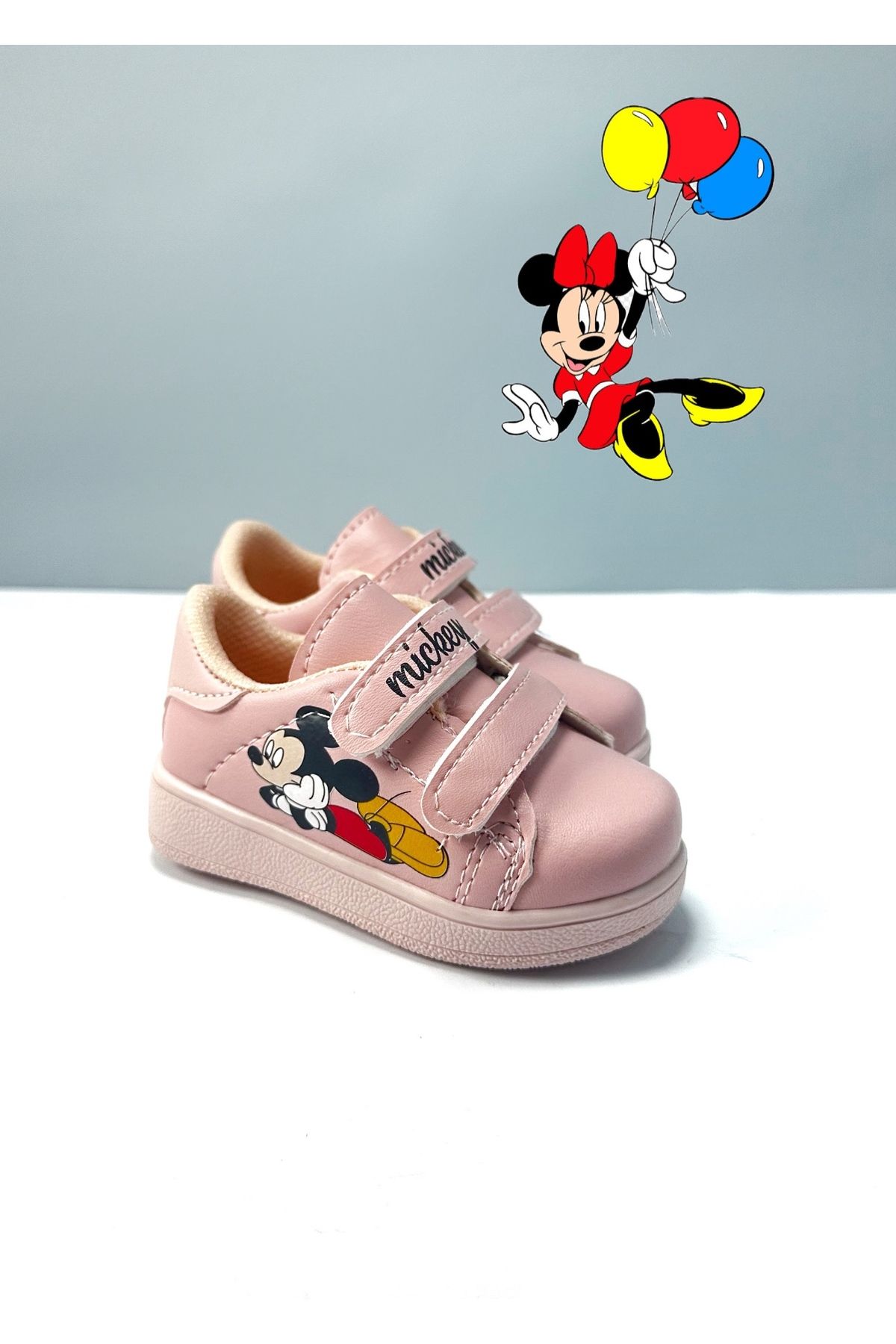 DUES Mickey Mouse Bebek Ayakkabı Çocuk Günlük Spor Ayakkabı