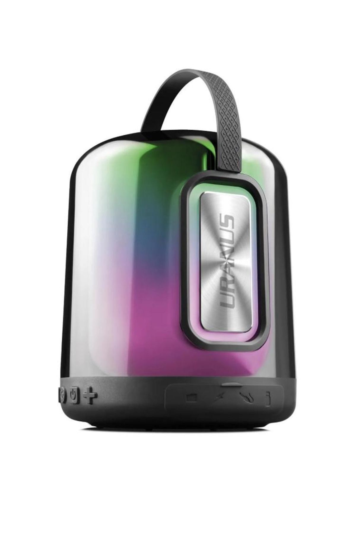 TROYA Ekstra Bass Radyolu Usb Aux Müzikli Gece Lambası Taşınabilir Uranus Bluetooth Hoparlör