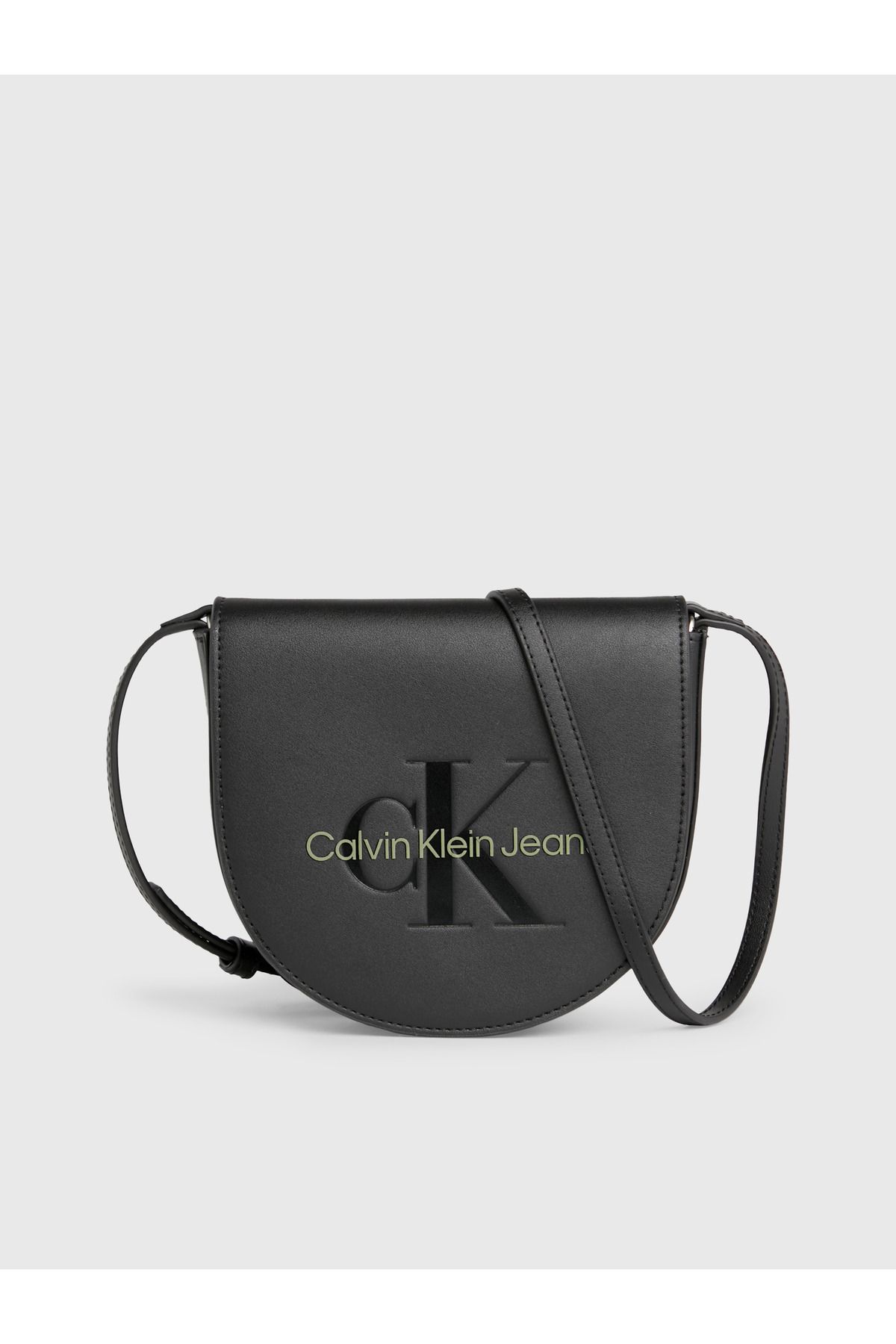 Calvin Klein Kadın Marka Logolu Ayarlanabilir Omuz Askılı Şık Görünüşlü Gündelik Kullanıma Uygun Ssiyah1 Omuz Ça