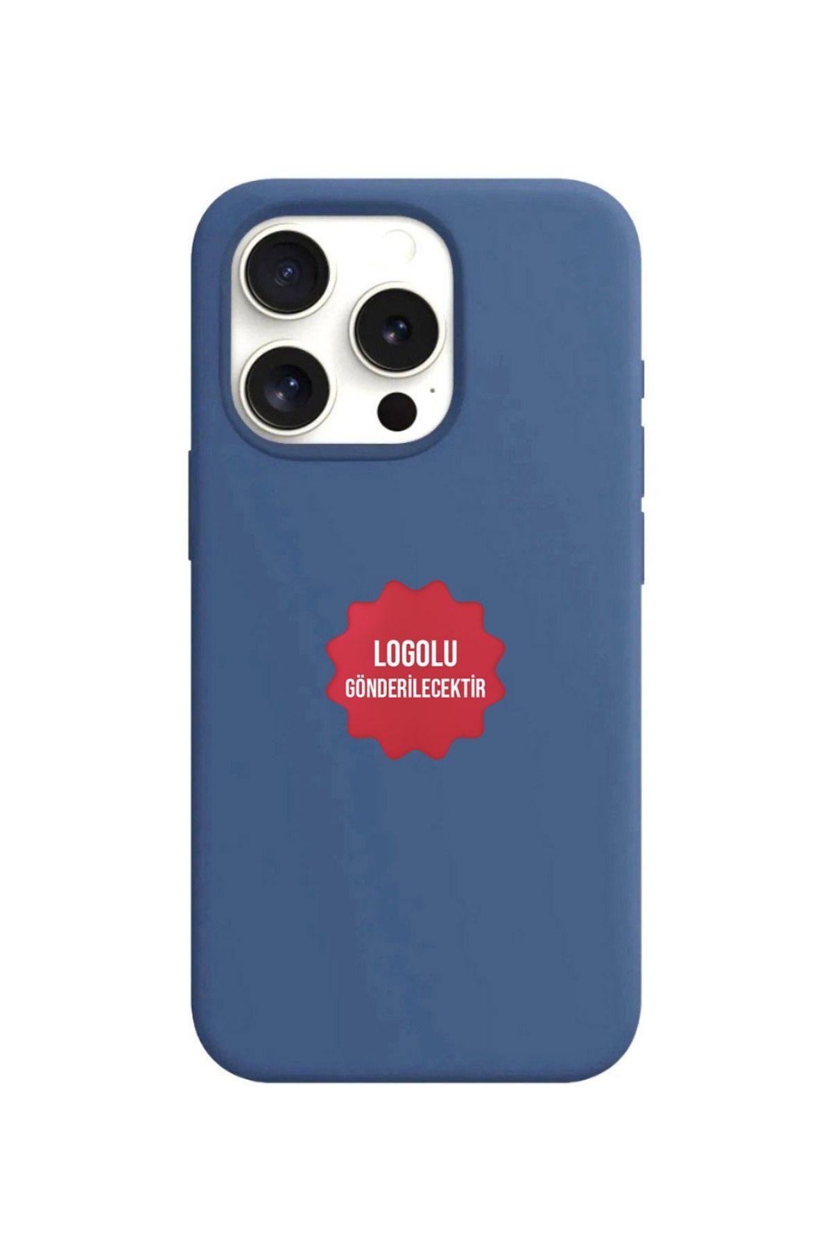 Global Iphone 15 Pro Uyumlu Logolu Çoklu Renk Seçenekli Lansman Kılıf