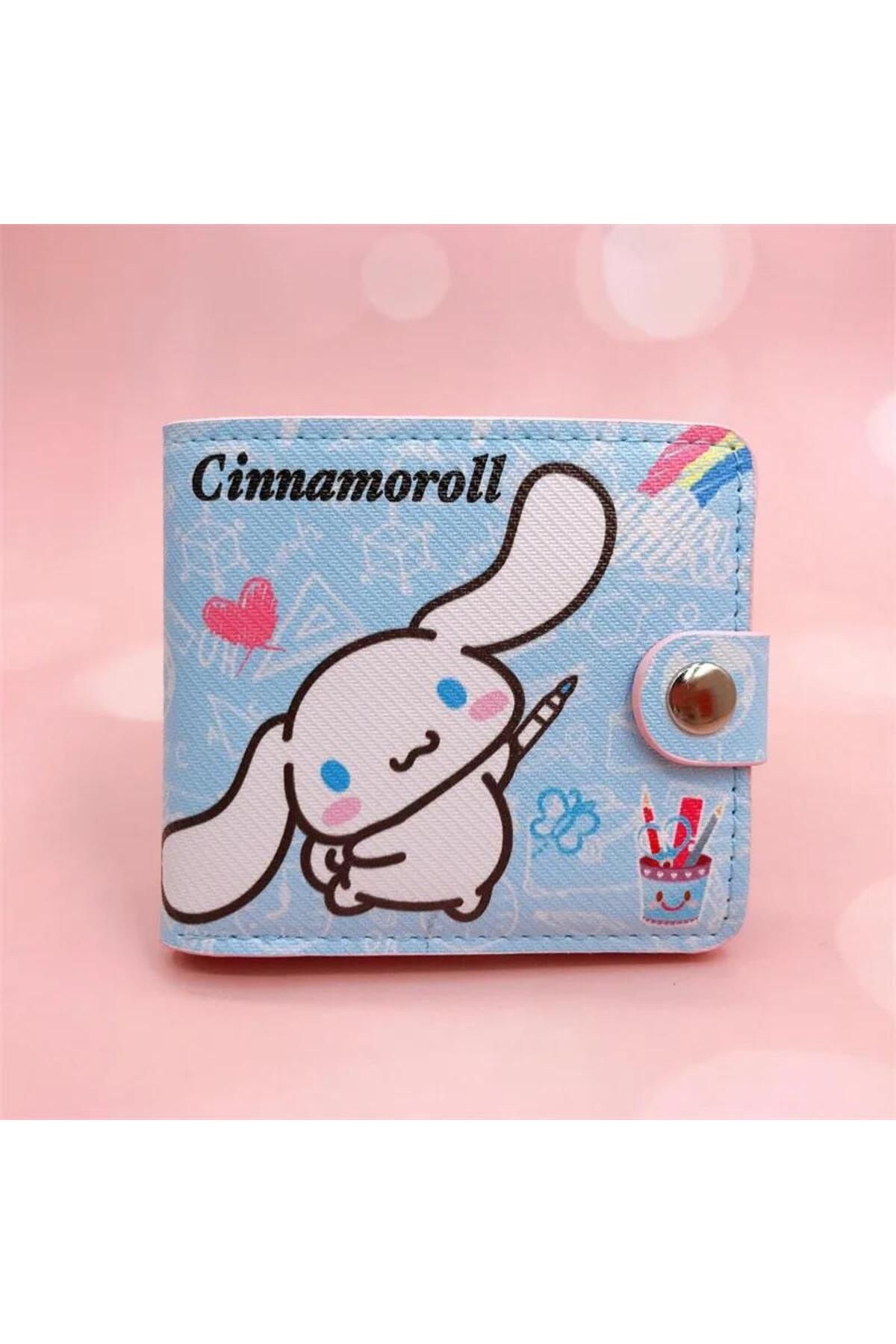 LA FESTIN Kawaii Hello Kitty Cinnamoroll Kız Çocuk Doğum Günü Hediyelik Kartlıklı Cüzdan