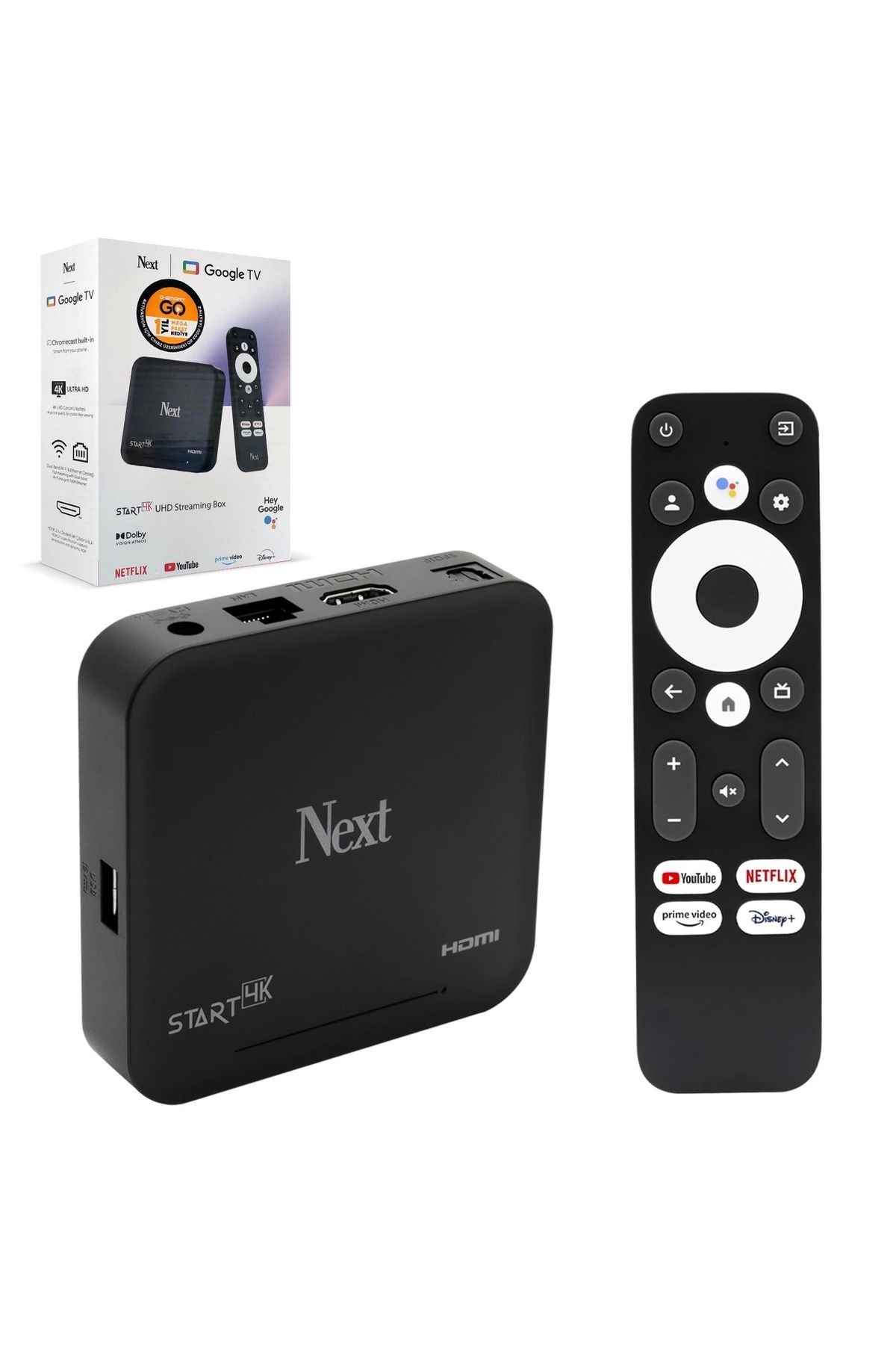 Next Start 4k Android Tv Box 2 16gb D-smart Go 1 Yıl Mega Paket Hediye
