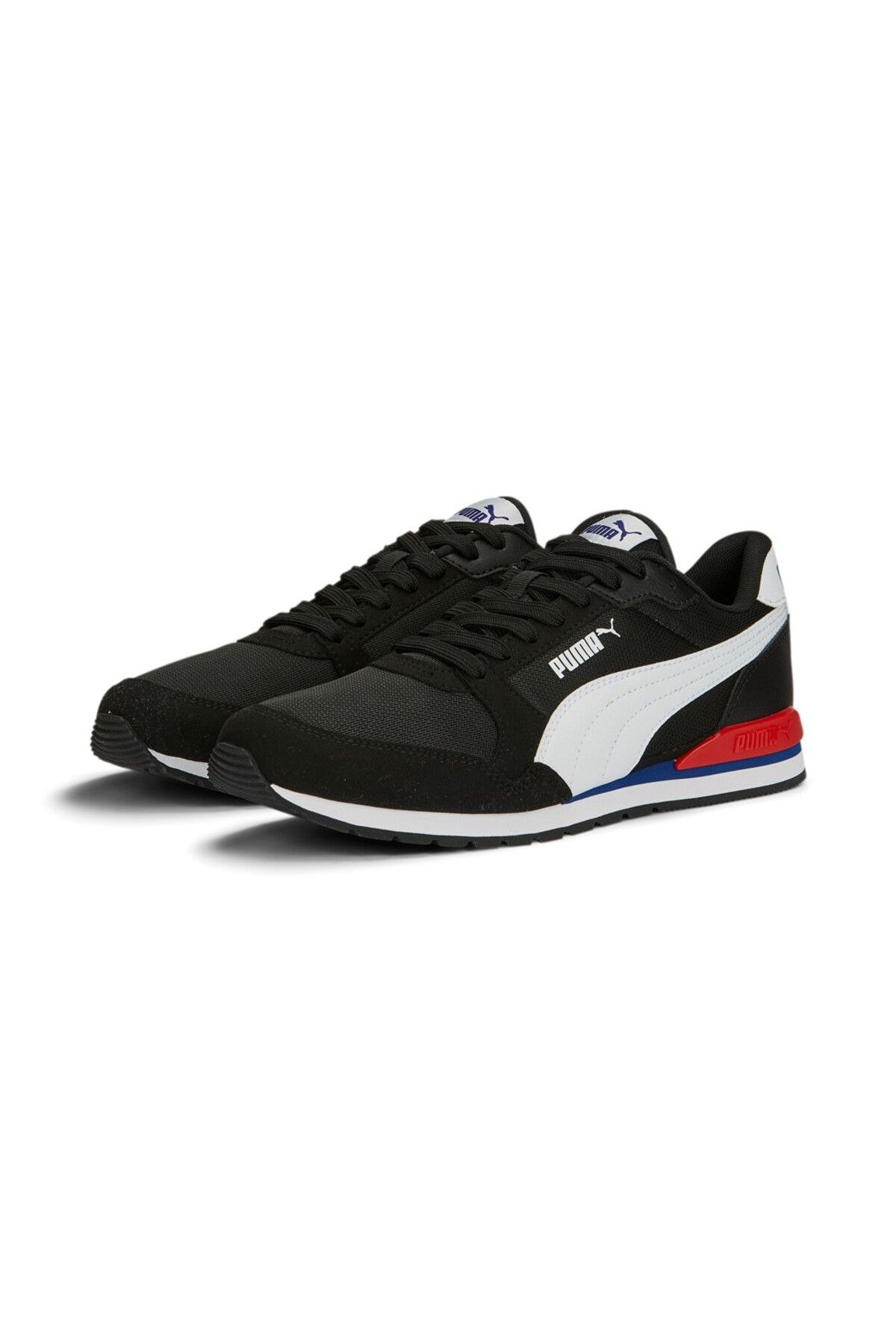 Puma Erkek Günlük Sneaker Ayakkabı 38464010 St Runner V3 Mesh Black- White-