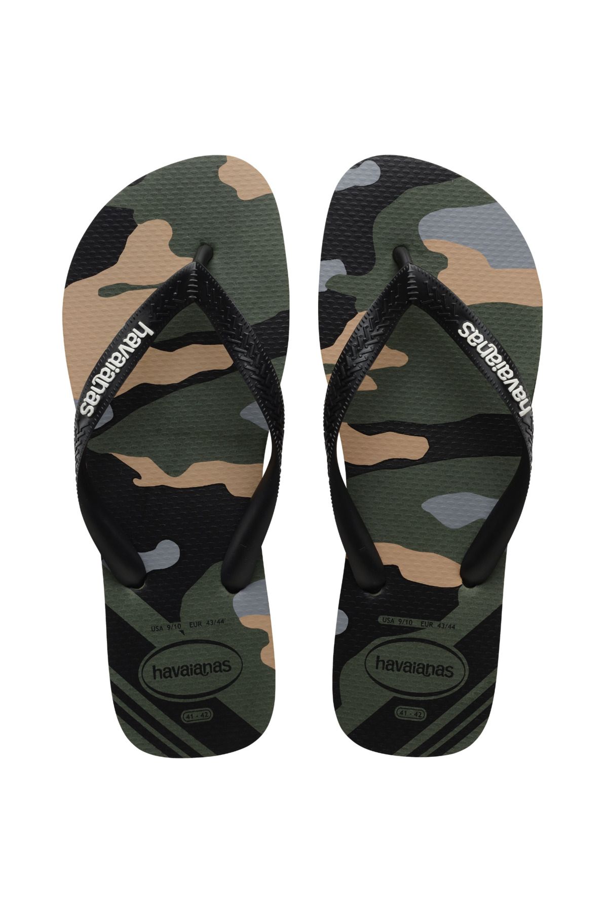 Havaianas Erkek Top Camu Koyu Yeşil Terlik 4141398-6132