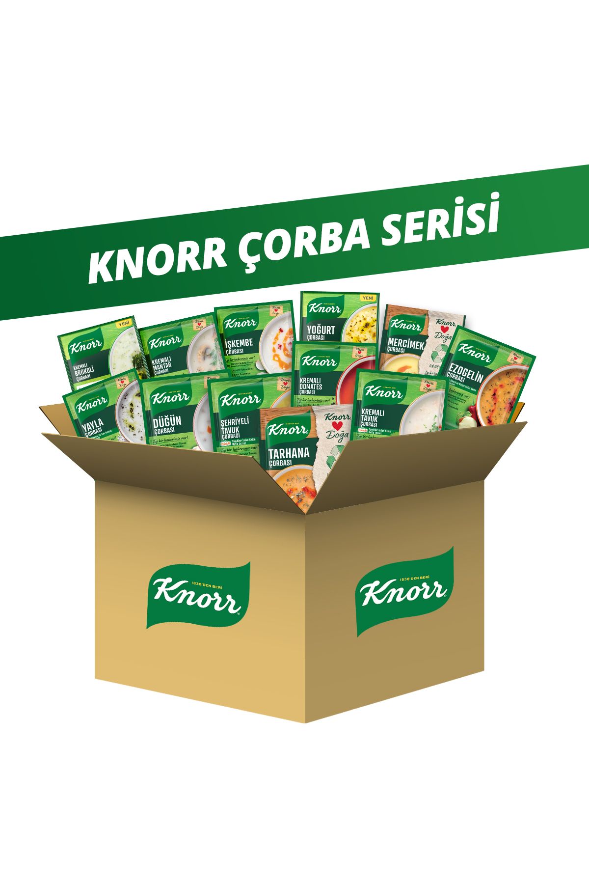 Knorr Fırsat Paketi 12 Çeşit Çorba Paketi