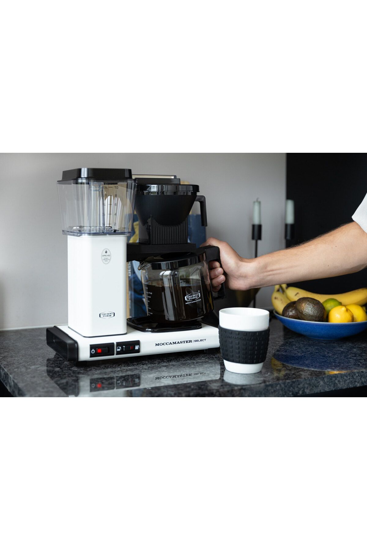 Moccamaster Select Filtre Kahve Makinesi Beyaz