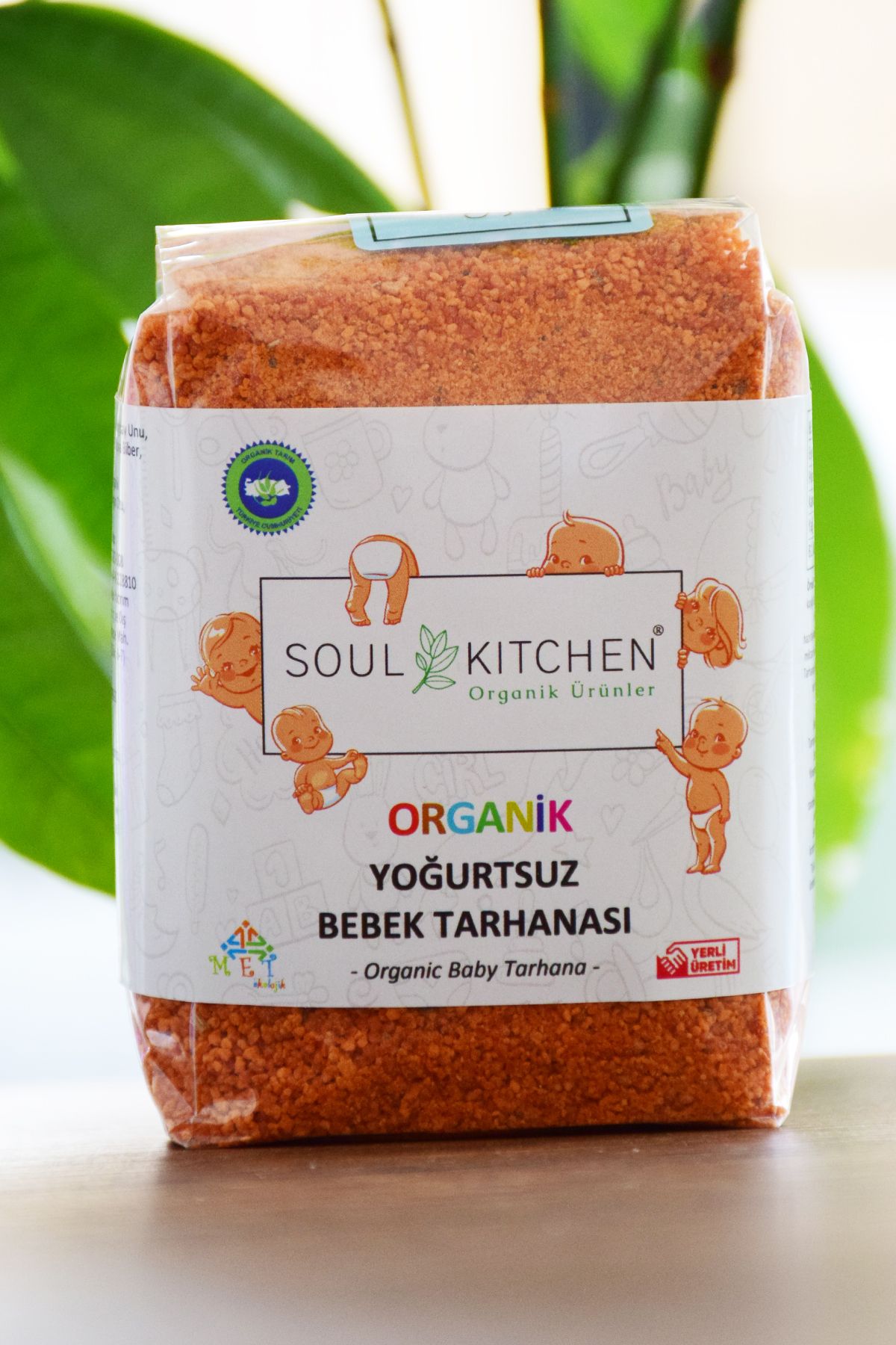 Soul Kitchen Organik Ürünler Organik Yoğurtsuz Bebek Tarhanası 250gr - Vegan