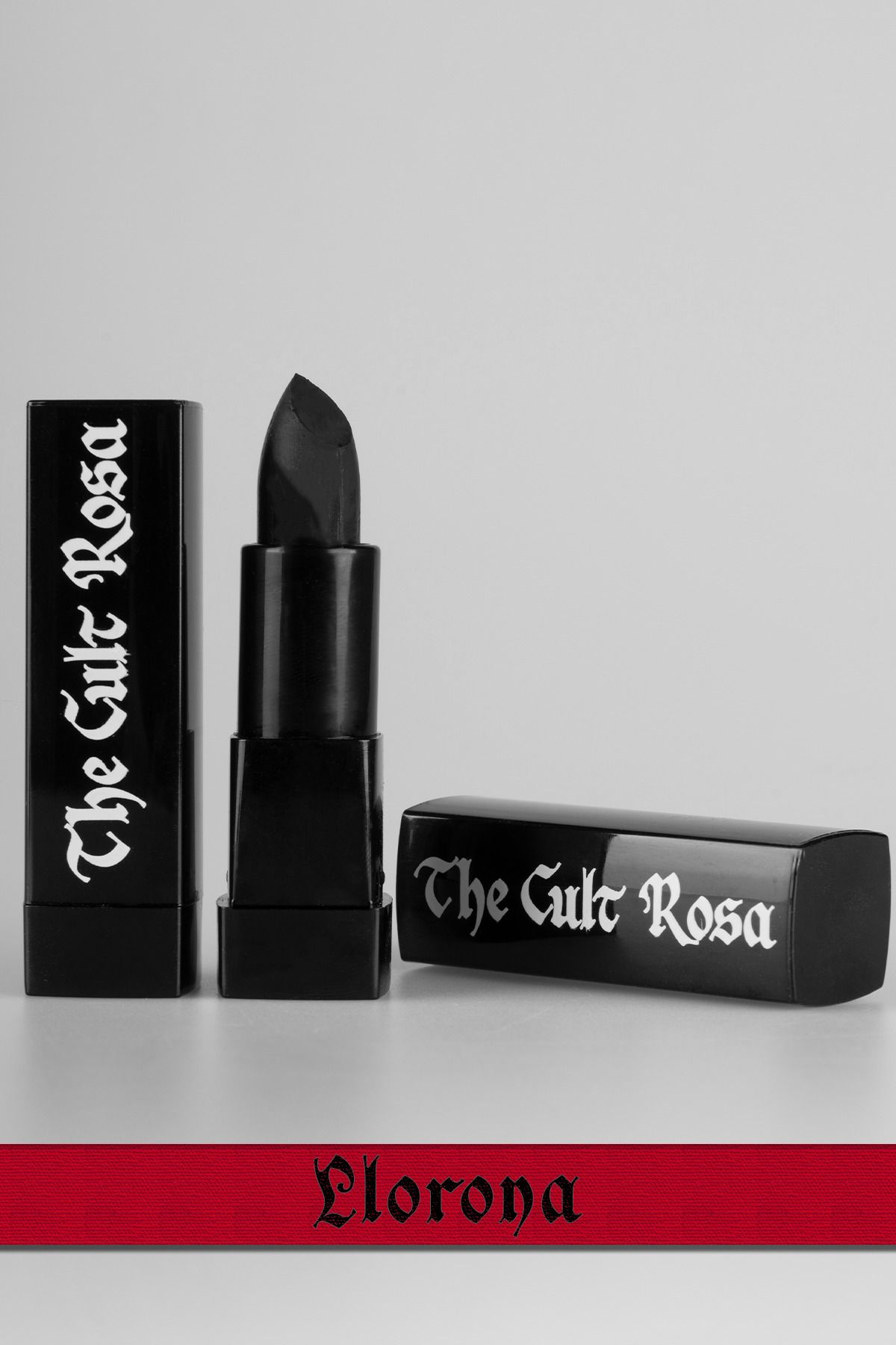 The Cult Rosa Llorona - Liplace - Black Matte Vegan Lipstick - Mat Siyah Vegan Ruj - Far Ve Far Bazı - 4gr