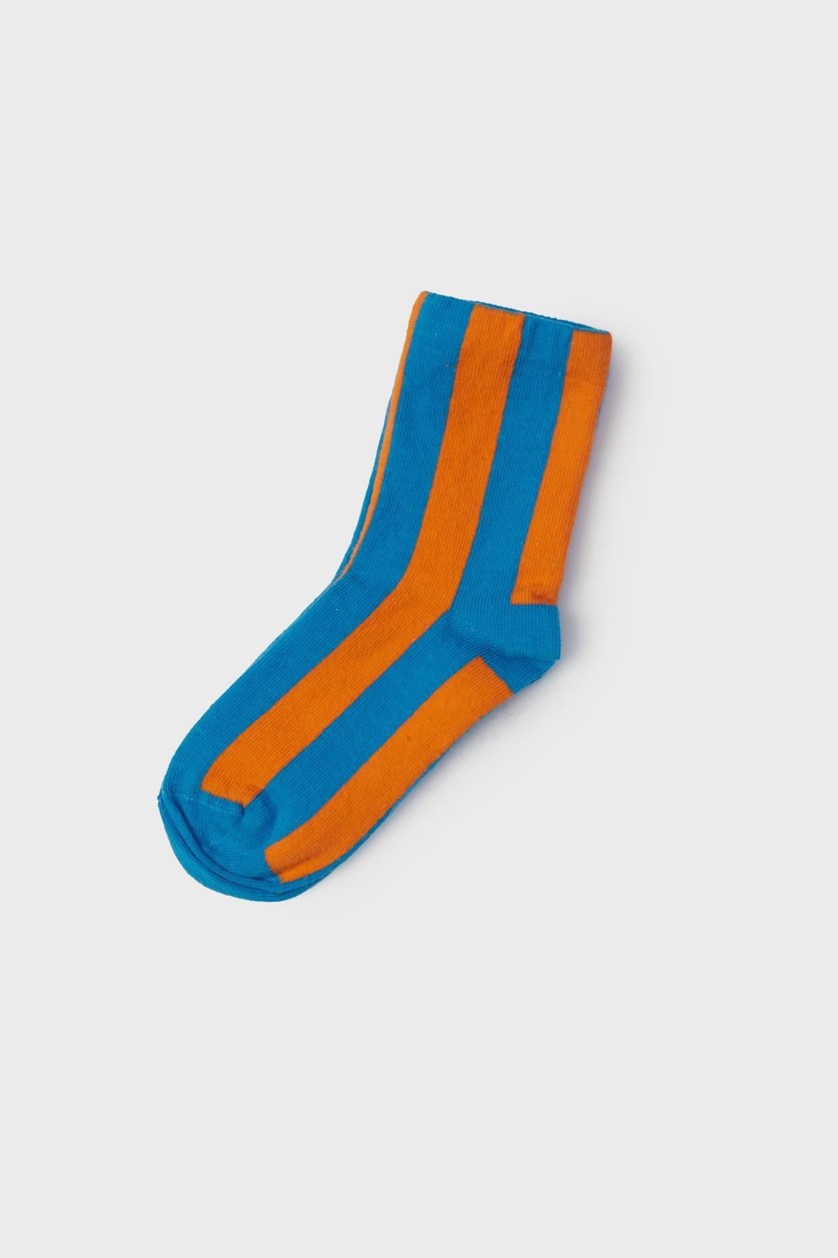 Nebbati BG Store Erkek Çocuk Çizgili Çorap