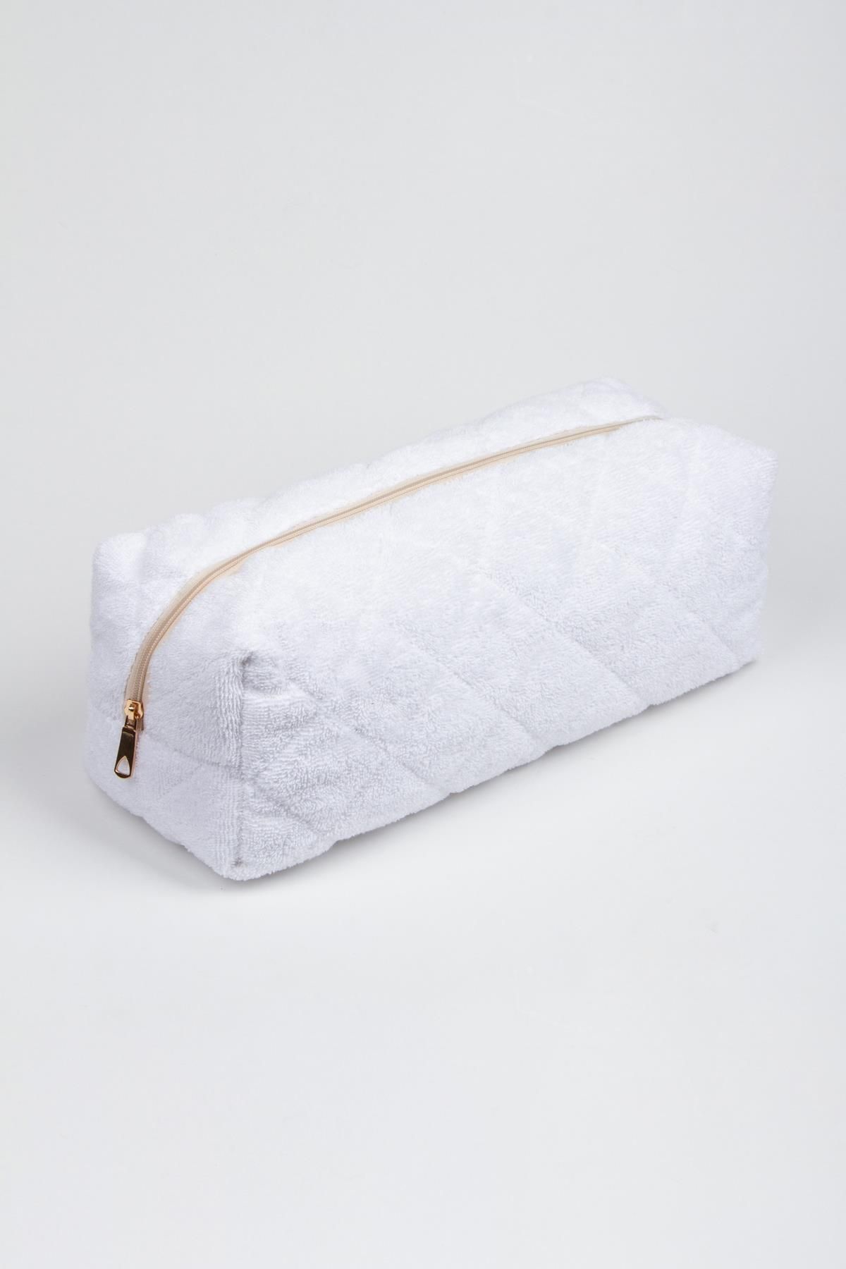 BAHELS Beyaz Havlu Dyson Airwrap ve Tüm Saç Şekillendiriniz için XL Boy Çanta Seyahat Çantası