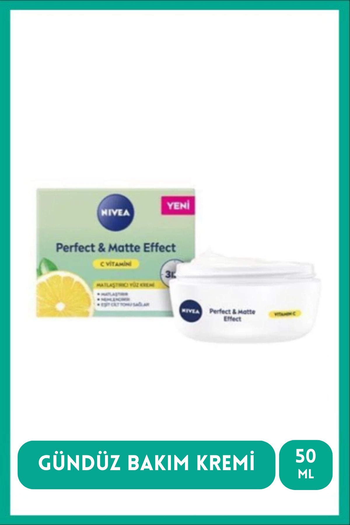 NIVEA Perfect&matte Gündüz Kremi 50ml