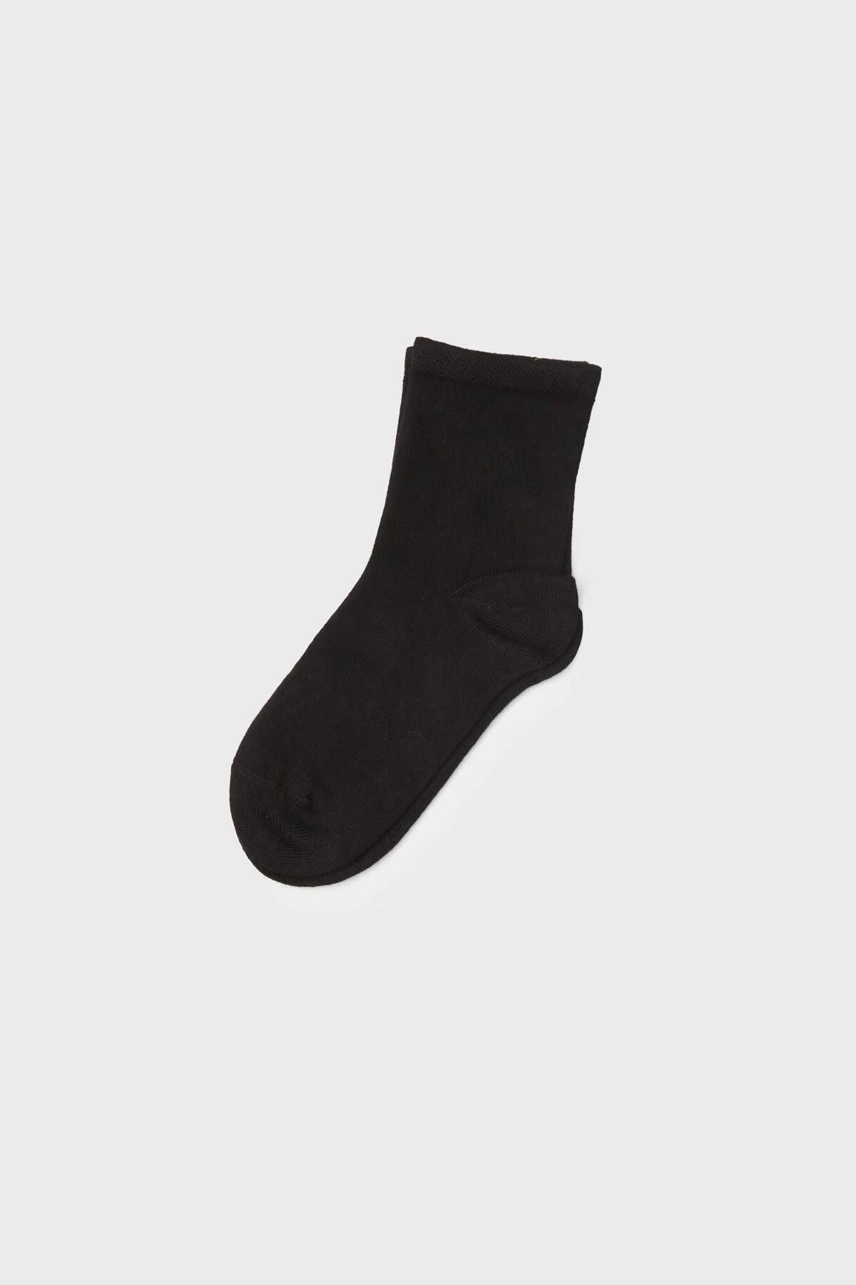 Nebbati BG Store Erkek Çocuk Siyah Çorap