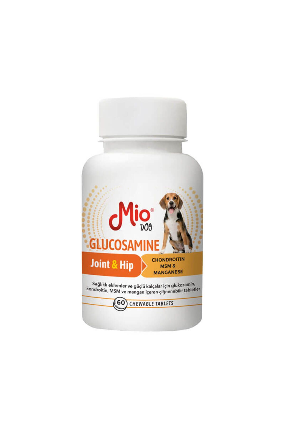 Mio Mio Köpek Glukozamin Tableti + Kondrotin ve MSM 60 Adet