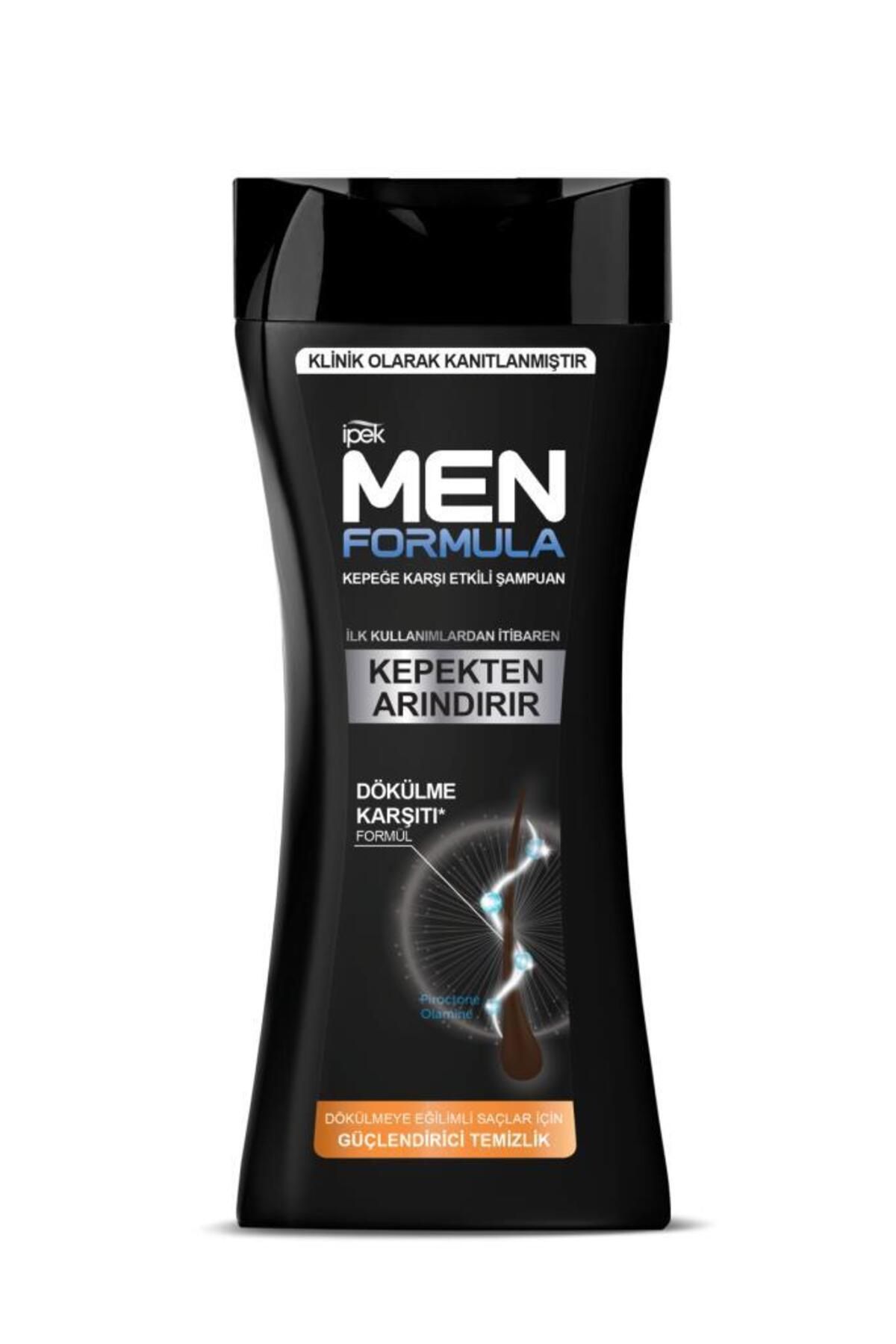 İpek Men Formula Kepeğe Karşı Etkili Şampuan - Dökülmeye Eğilimli Saçlar