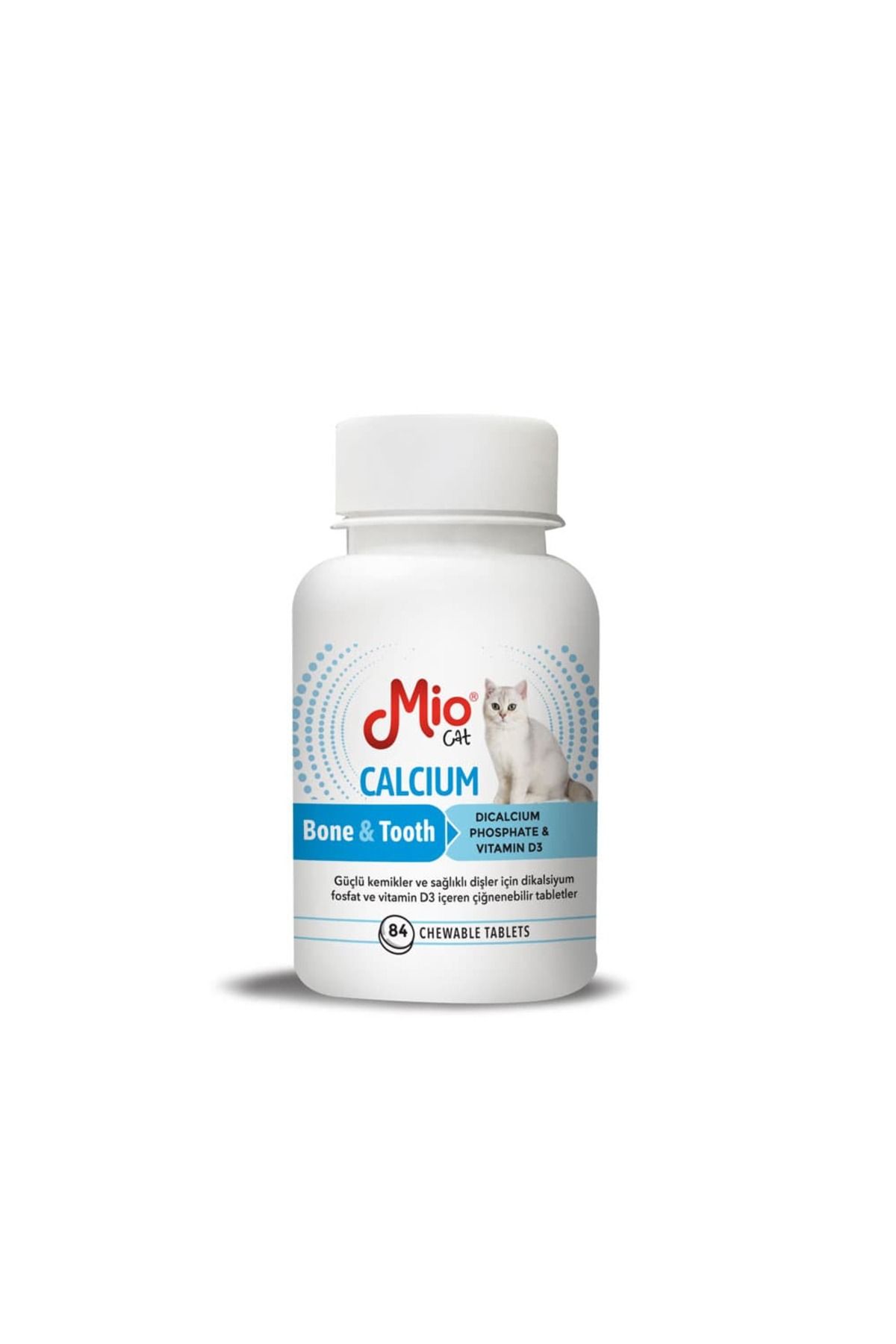 Mio Mio Kedi Calcium Tableti 84 Adet 126 Gr