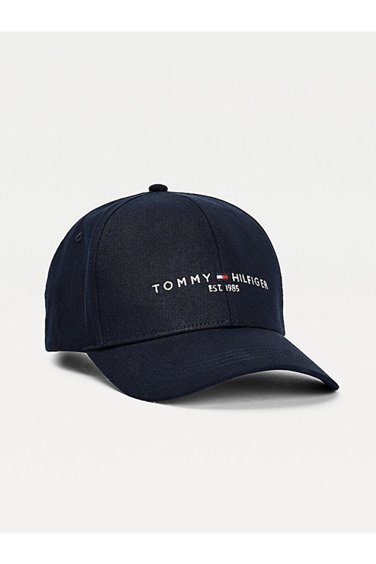 Tommy Hilfiger Erkek 1985 Logolu Organik Pamuklu Lacivert Spor Şapka Am0am07352-dw5