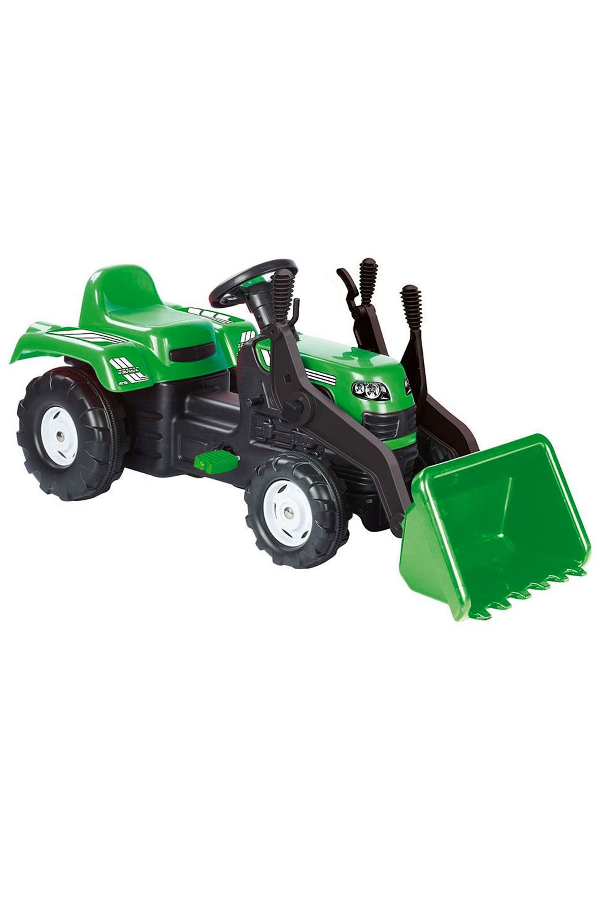 SAZE 8147 Kepçeli Traktör Yeşil 36 ay ve üzeri çocuklar için uygundur.oyuncak pedallı