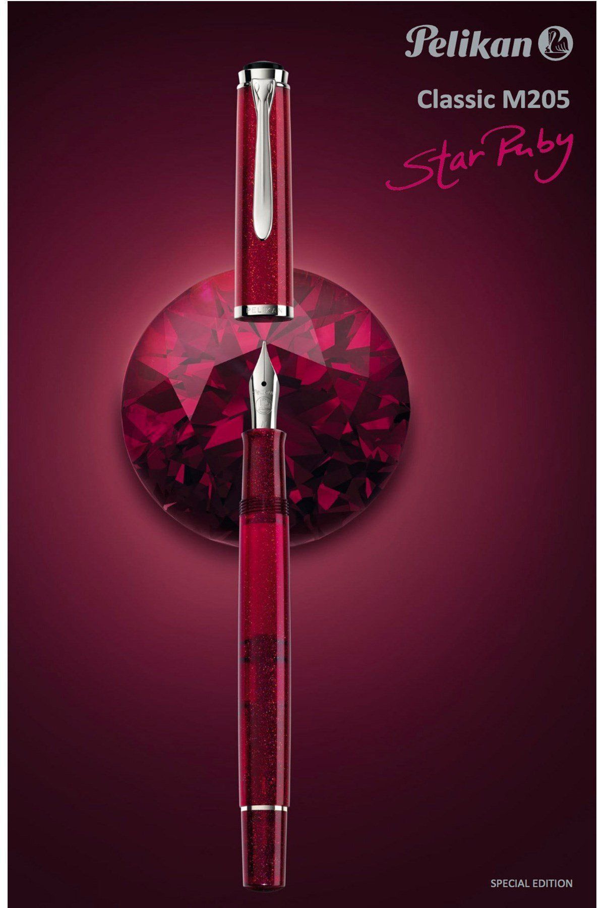 Pelikan M205 Star Ruby Dolma Kalem