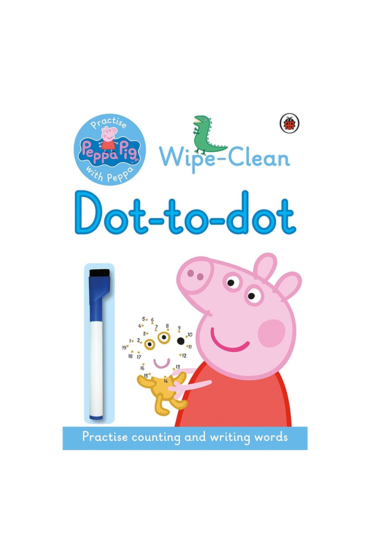 Penguin Books Peppa Pig Practise With Peppa :wipe-clean Dot-to-dot