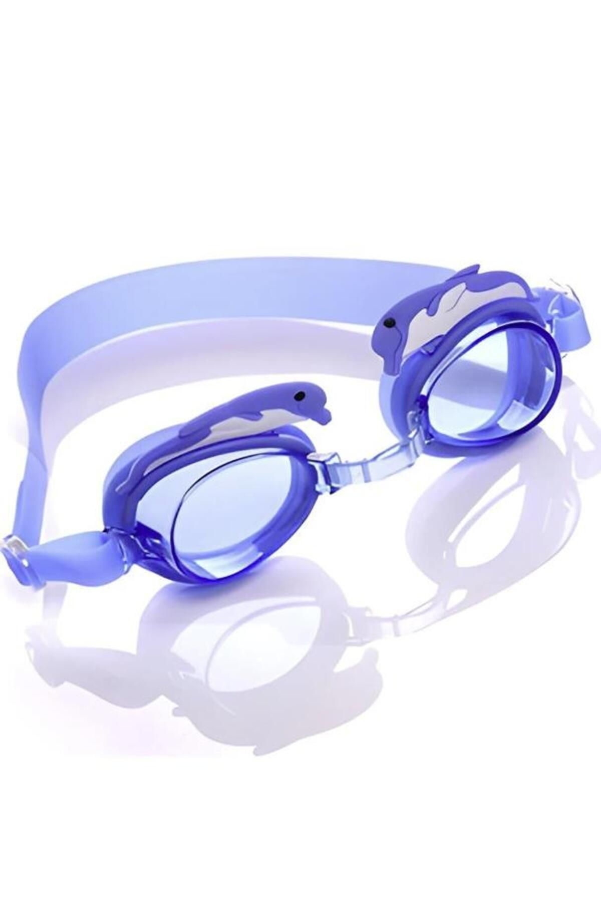 Genel Markalar CLZ505 Çocuk Yüzücü Gözlüğü Yunus Desenli